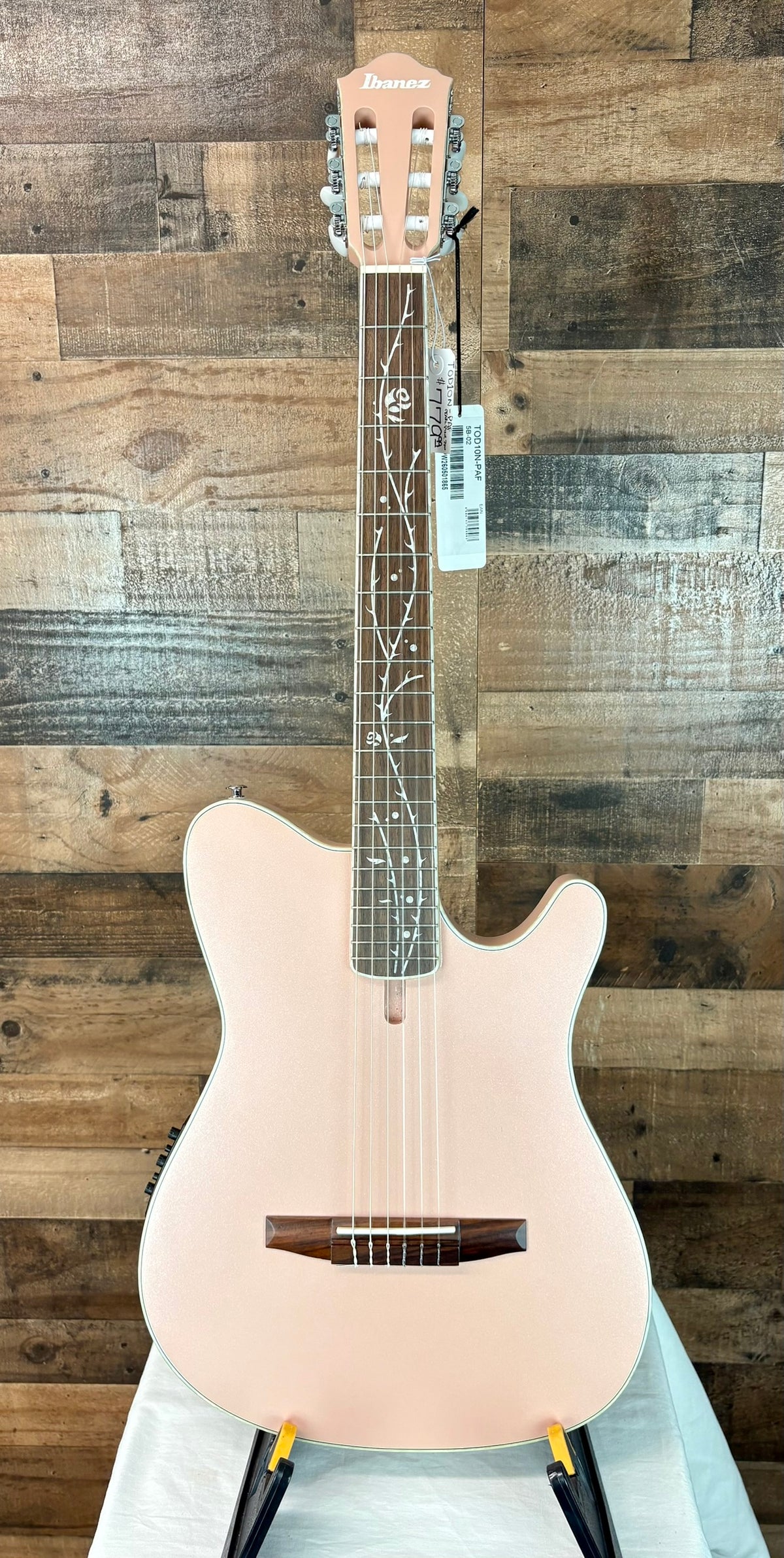 Ibanez TOD10N Pearl Pink Flat