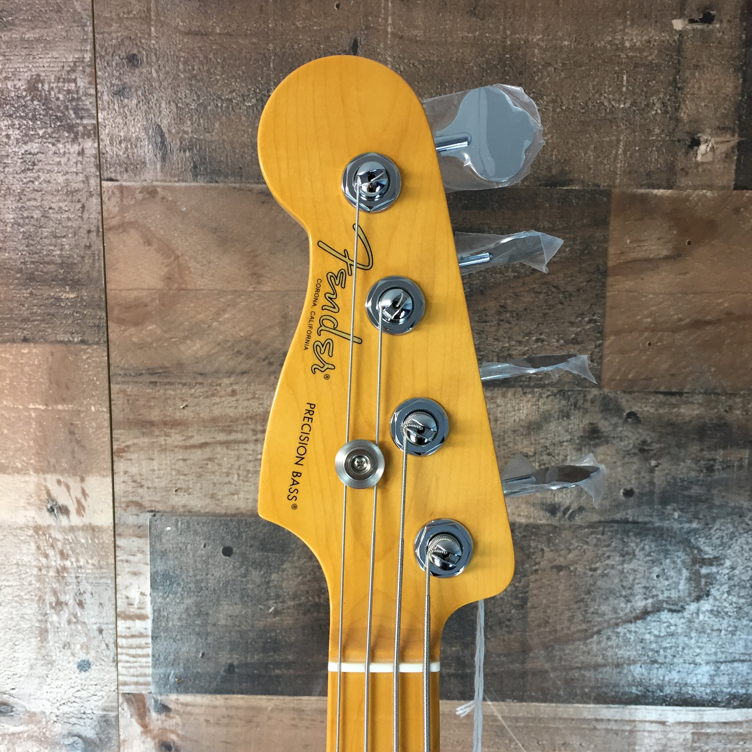 American Professional II Precision Bass, LEFT HANDED, Mystic Surf Green, Hard Case, 520