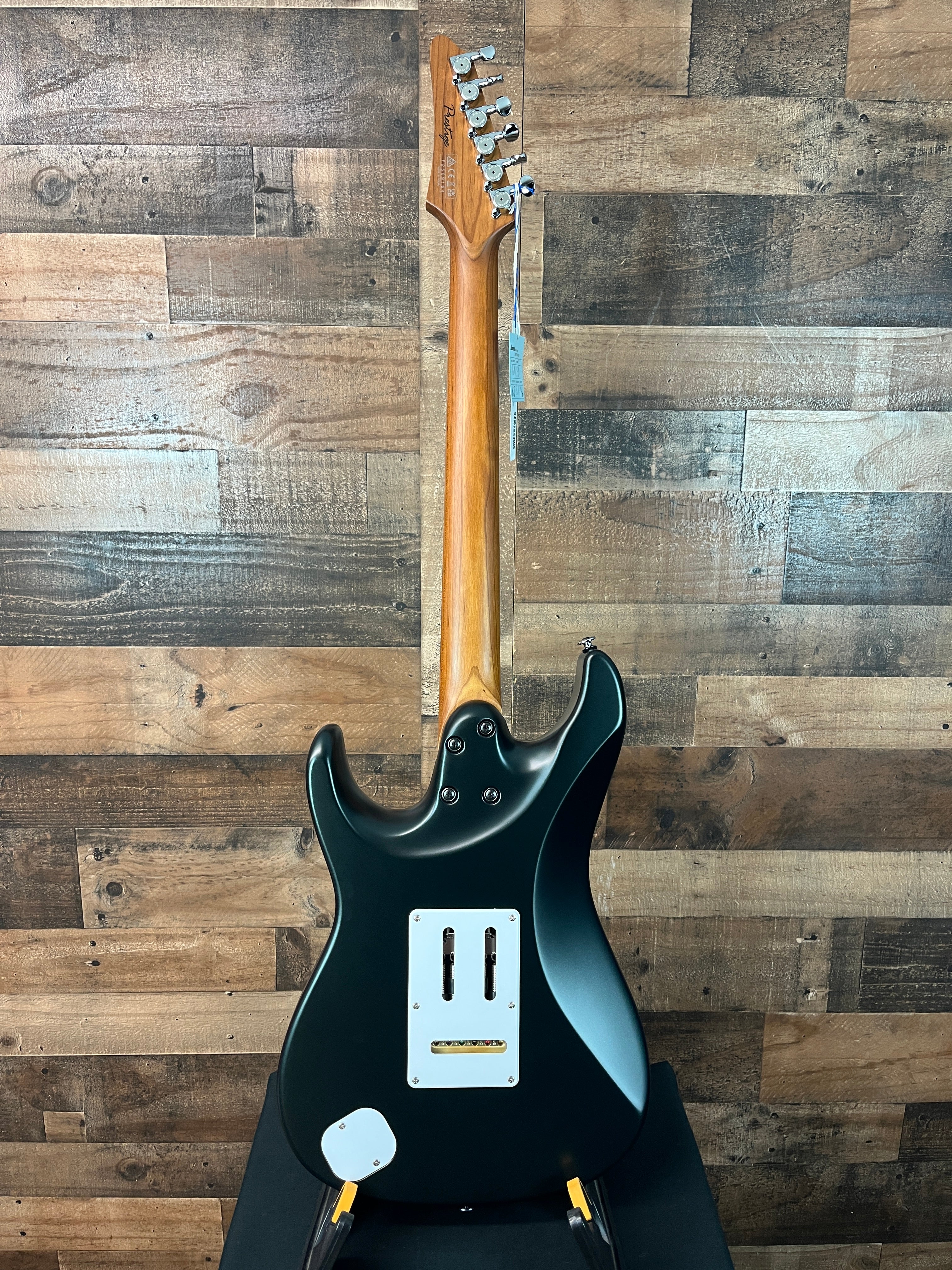 Prestige AZ2204N Electric Guitar, Ivy Green Metallic Flat, Hard Case, 164