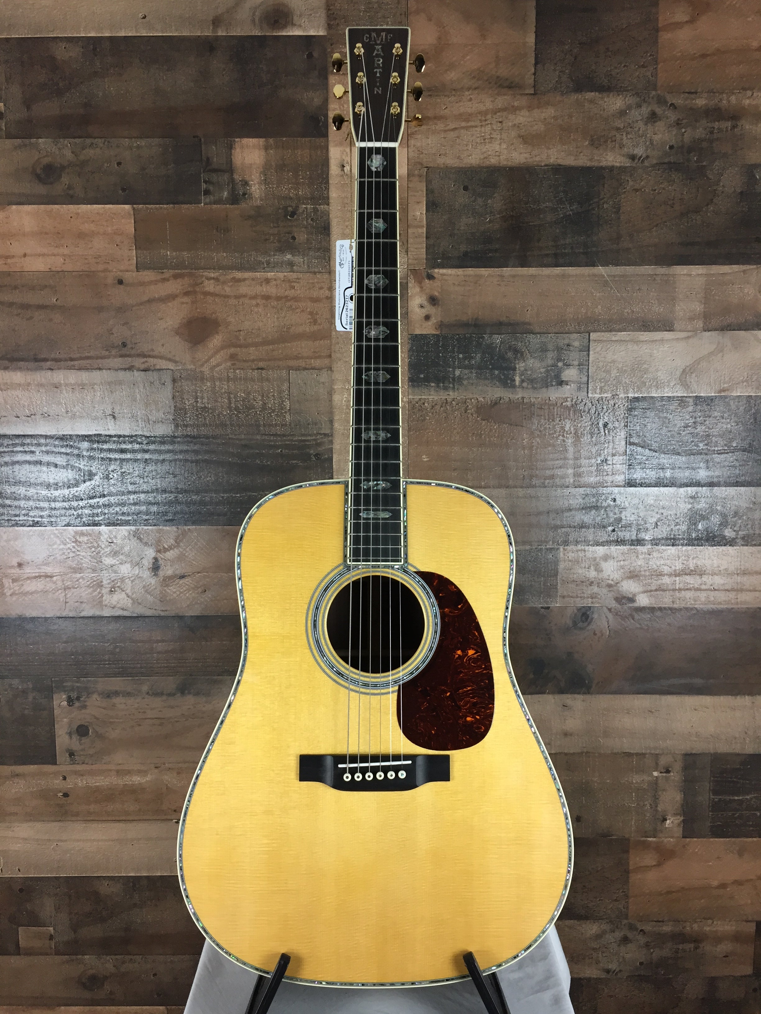 Martin D-45 Acoustic Guitar, Natural, Hardcase, 217