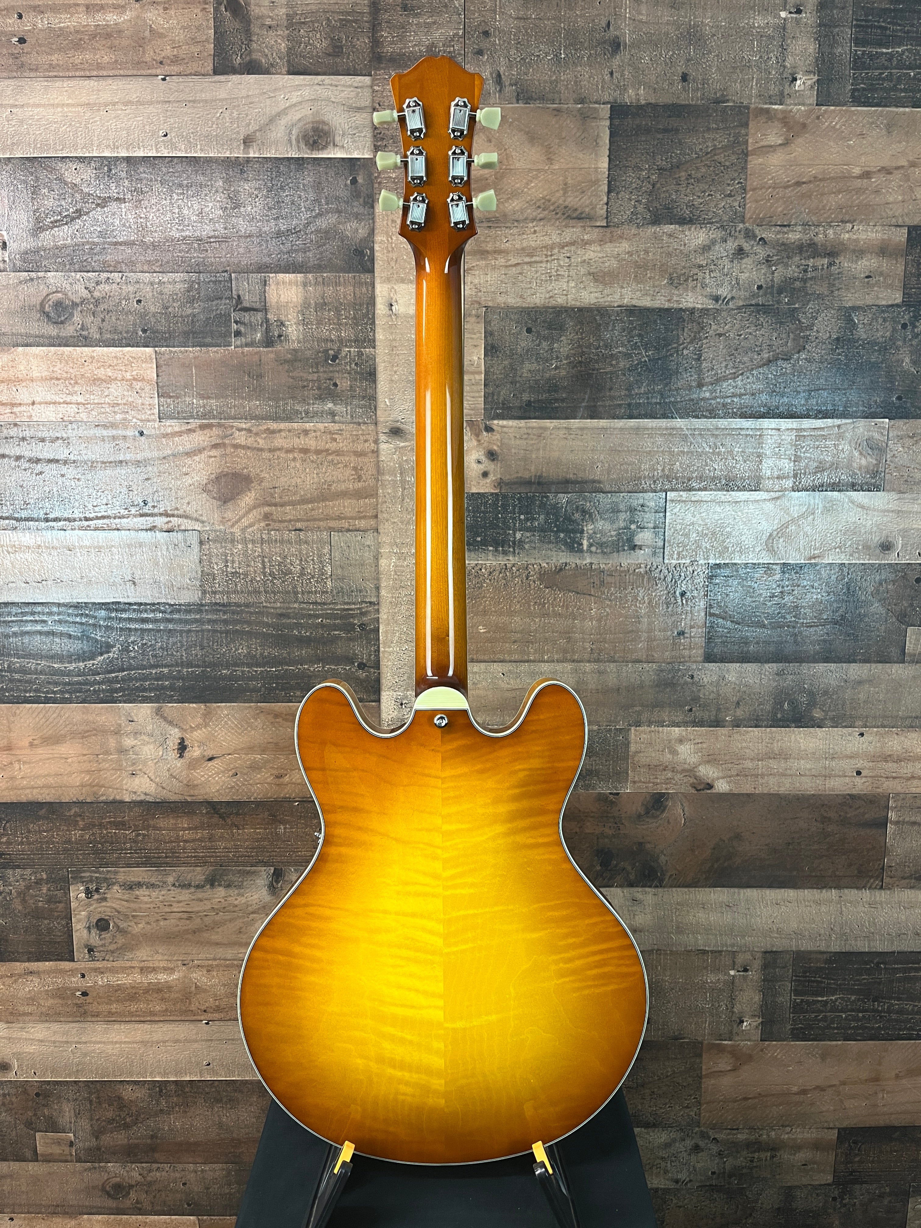 Eastman T486 Semi-Hollow Electric, Goldburst, Hard Case, 278