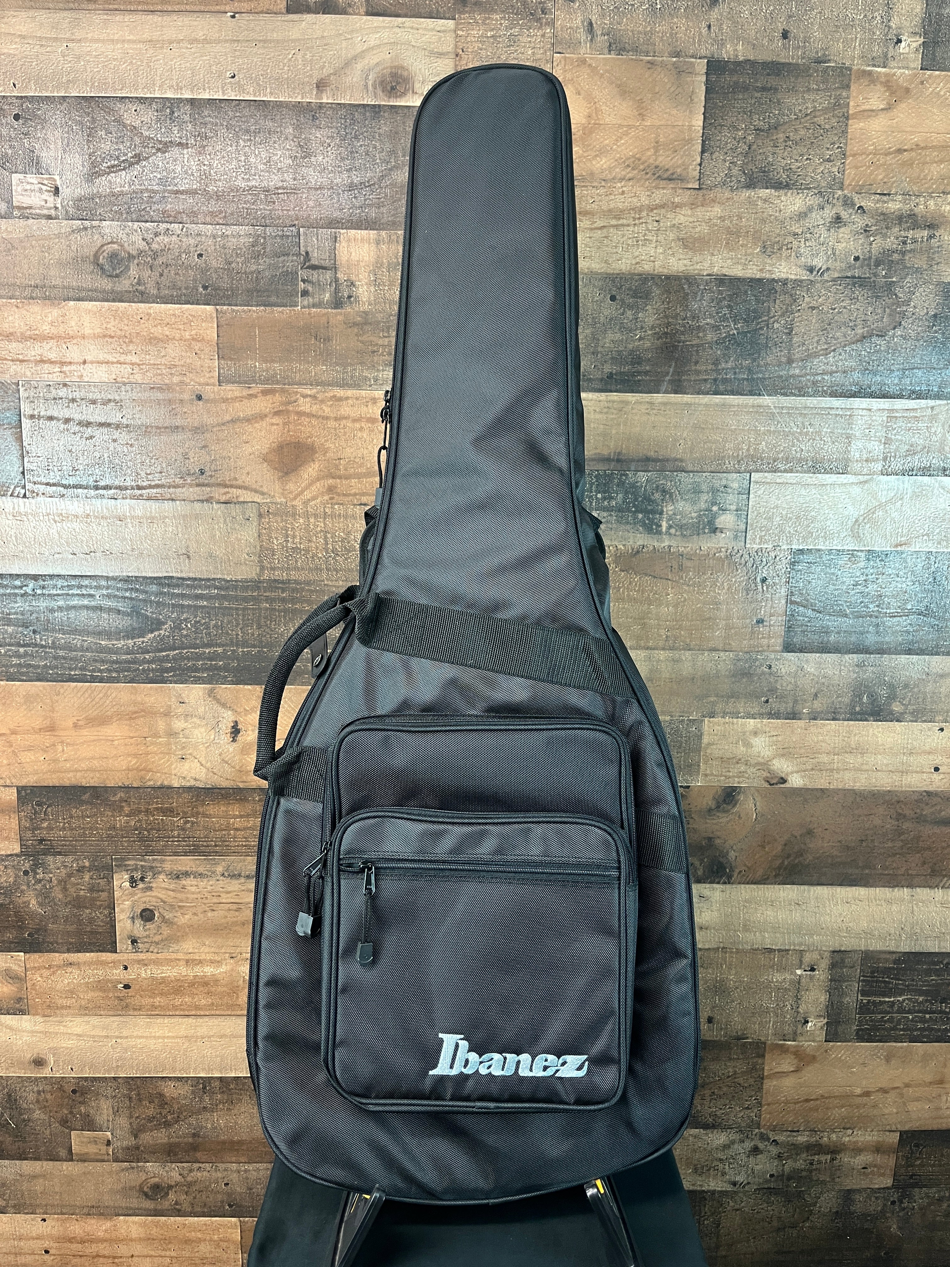 Bass Workshop EHB1005MS Bass Guitar - Black Flat, 821