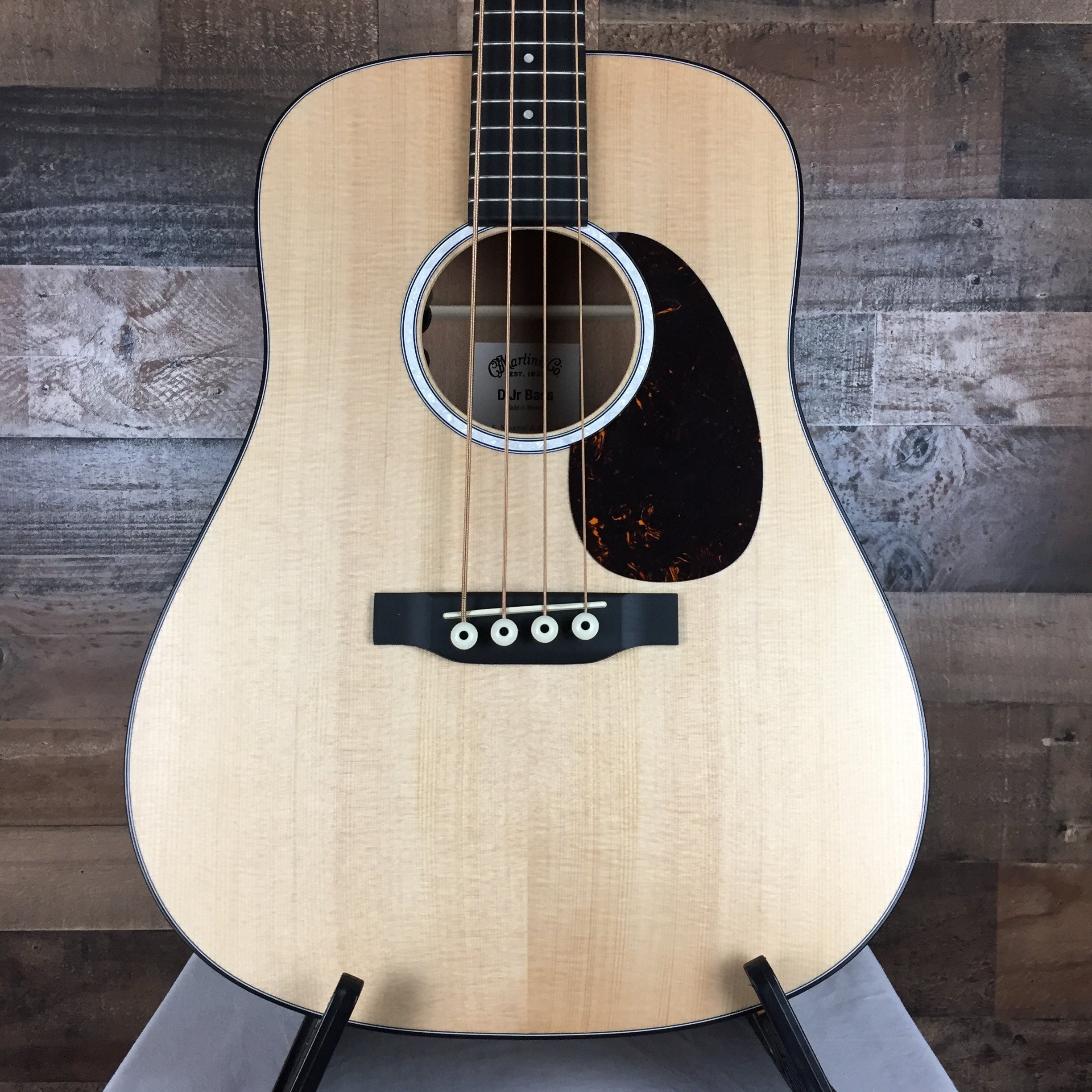 Martin D Jr-10E Acoustic/Electric Bass Guitar, Gig Bag, 427