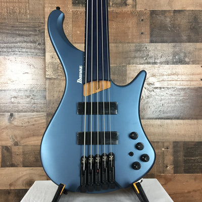 Ibanez EHB1005F Fretless Artic Ocean Matte