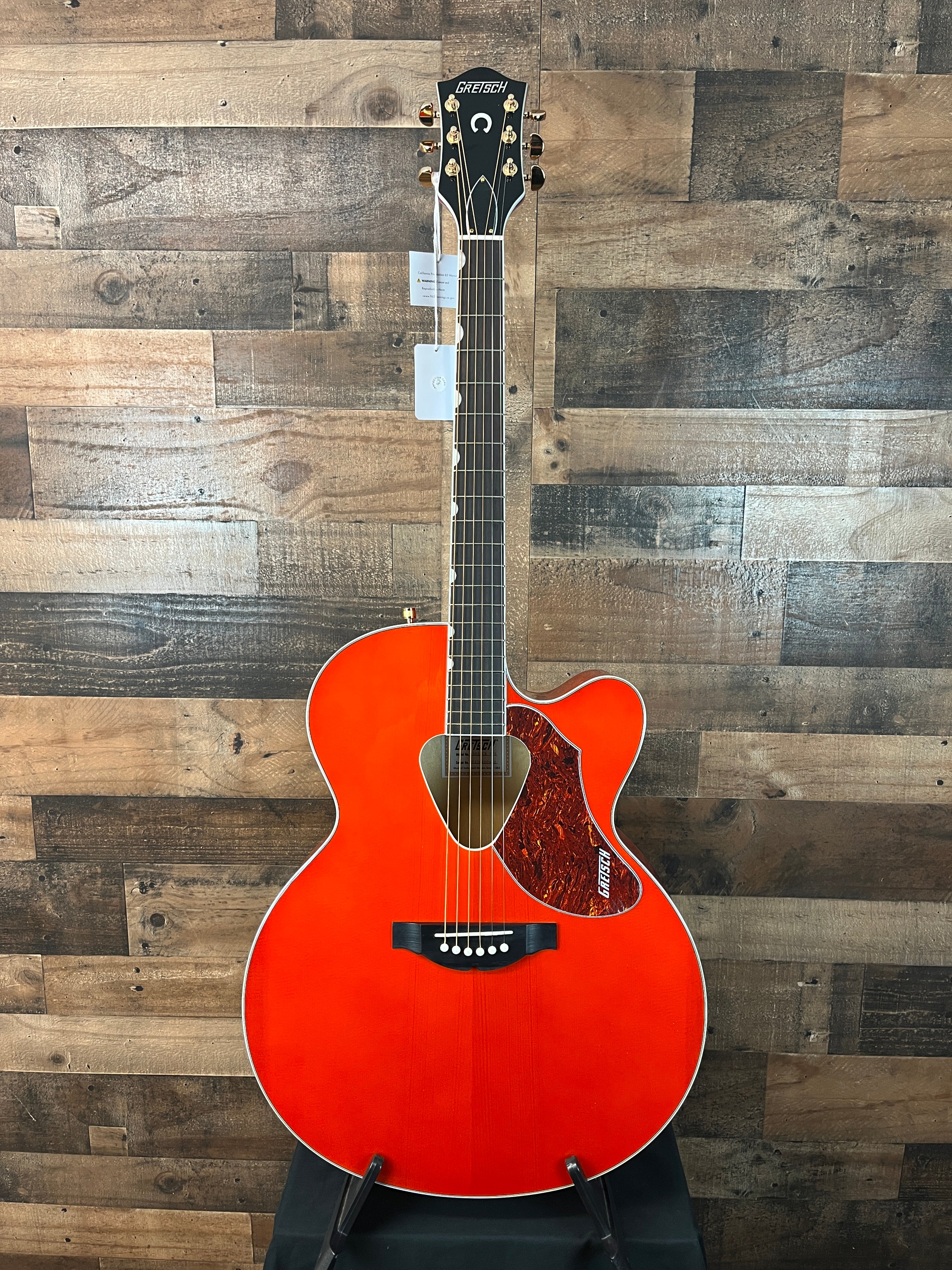 Gretsch G5022CE Rancher Jumbo Cutaway - Savannah Sunset, 632