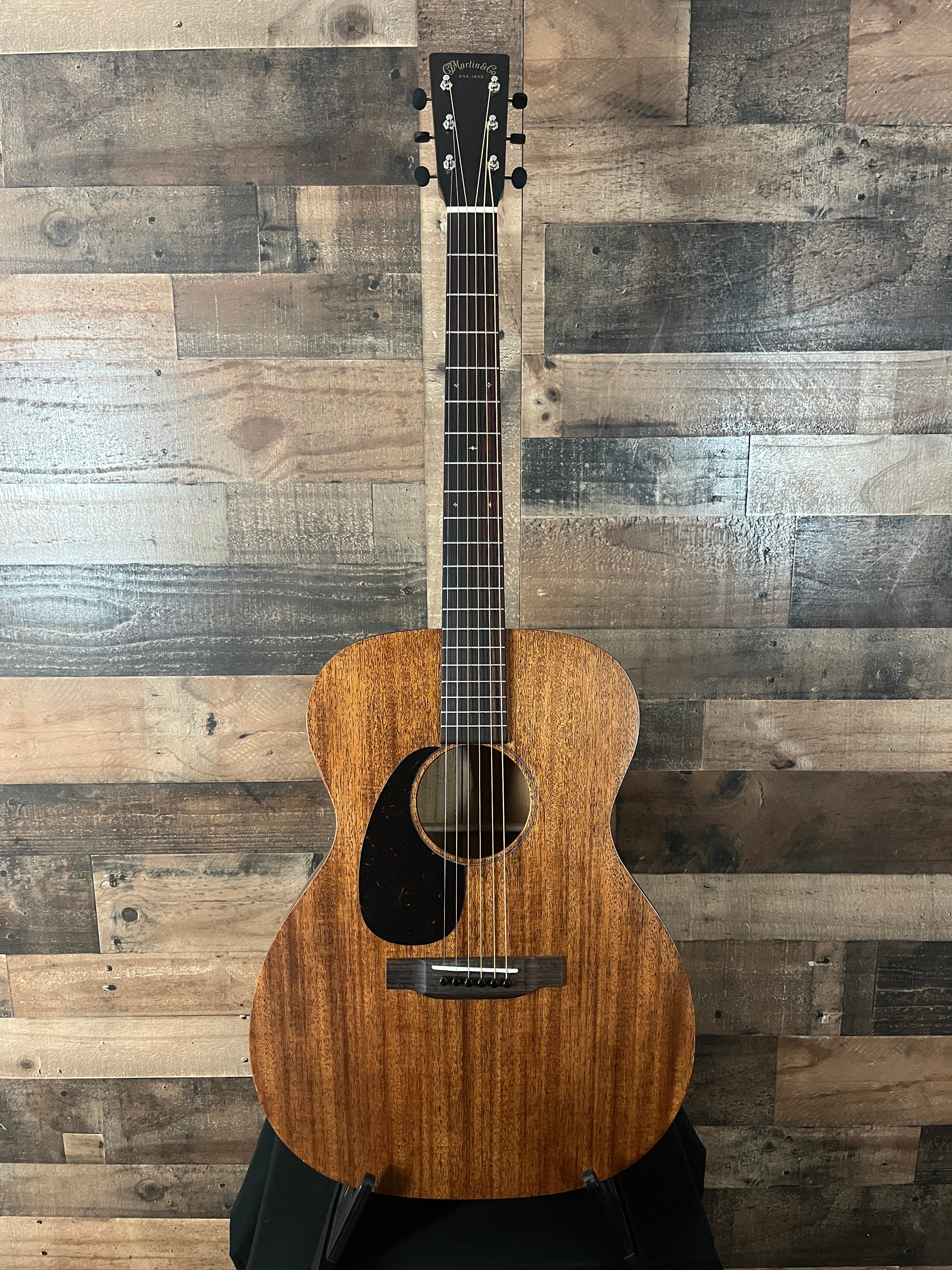 Martin 00015M Left-Handed Acoustic Guitar, Gig Bag, 791
