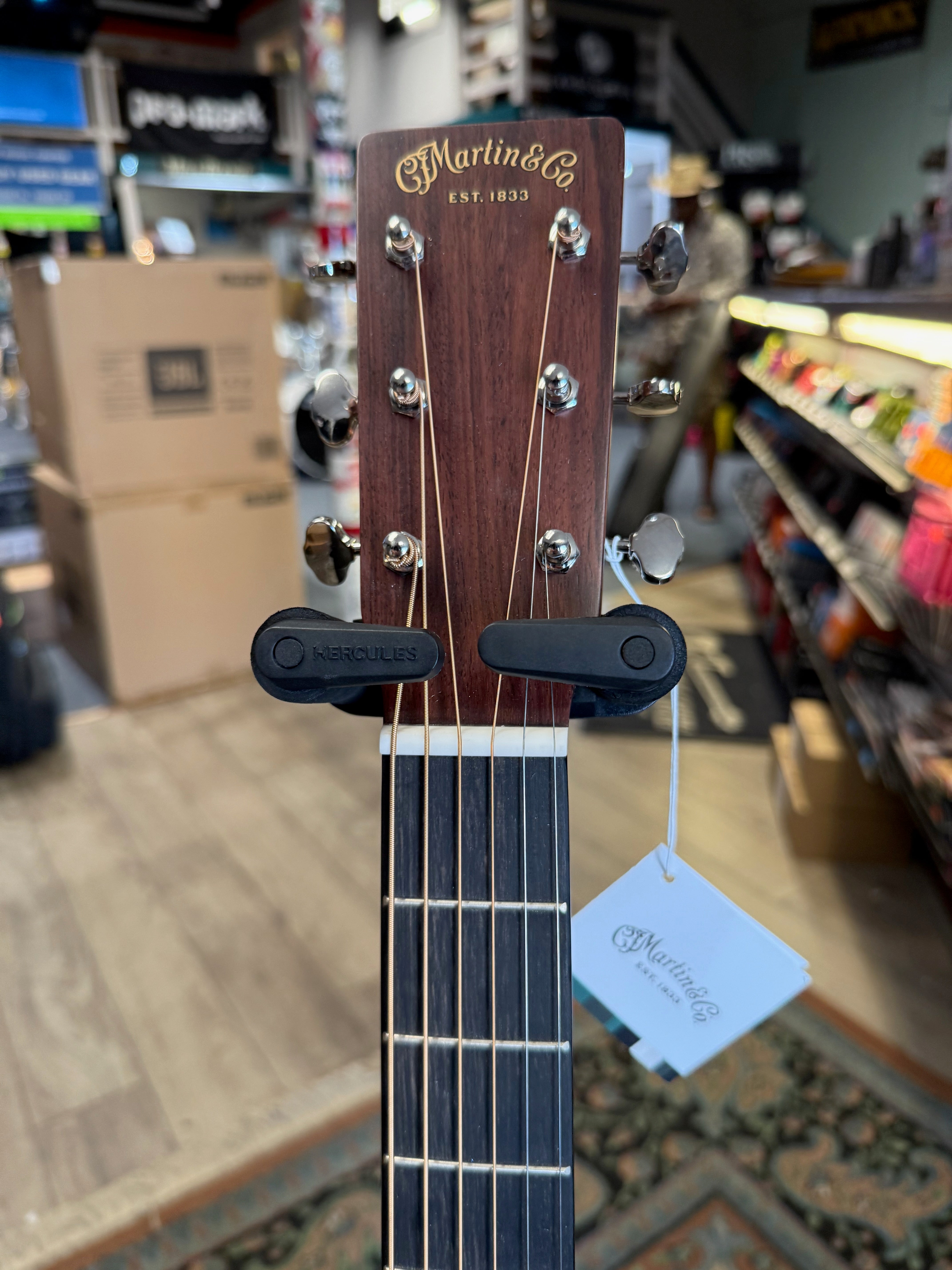 000E Retro Plus Mahogany Acoustic Electric Guitar - #372