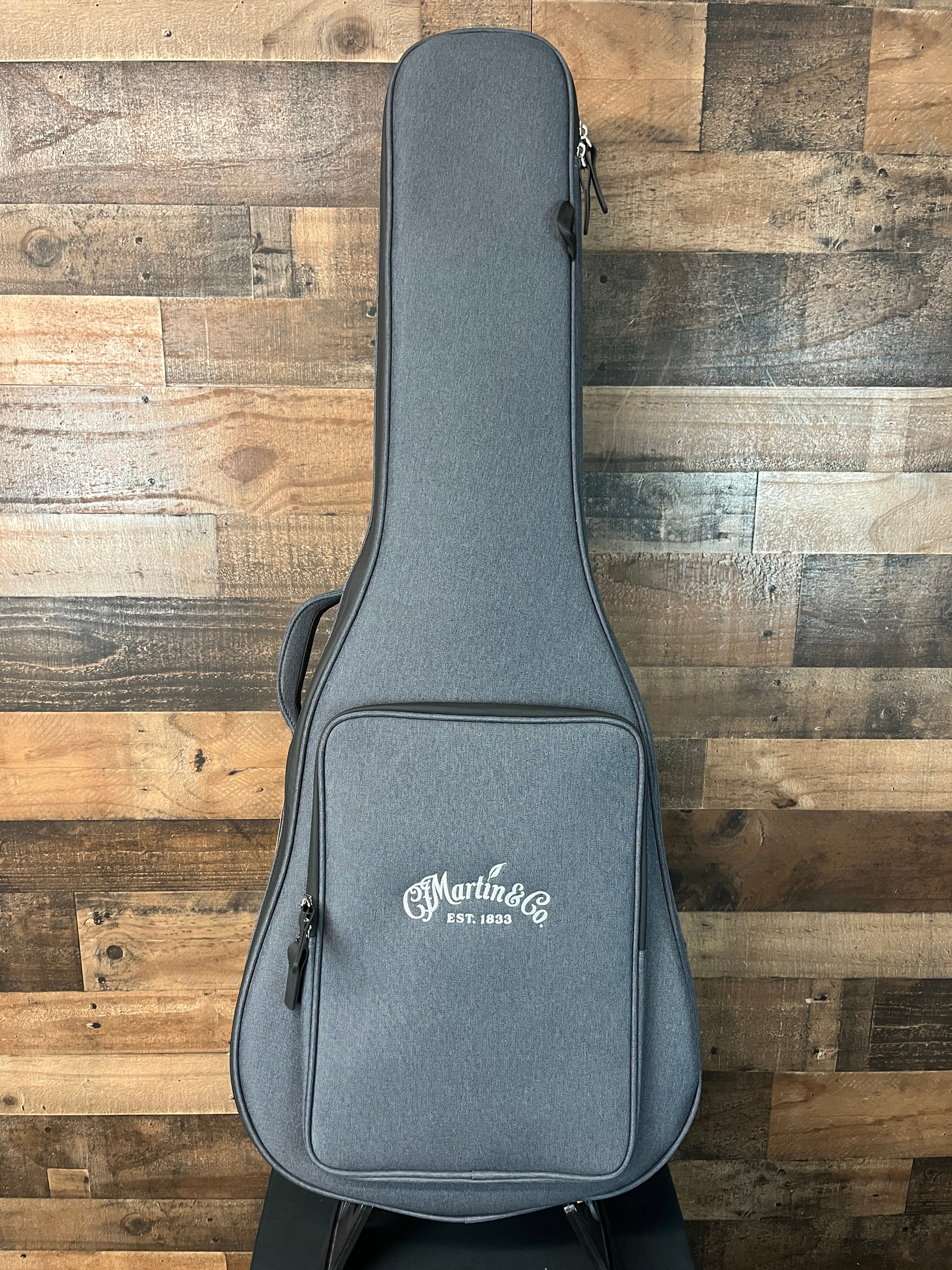 Martin D Jr-E Acoustic-electric Guitar, Natural, Soft Case, 701