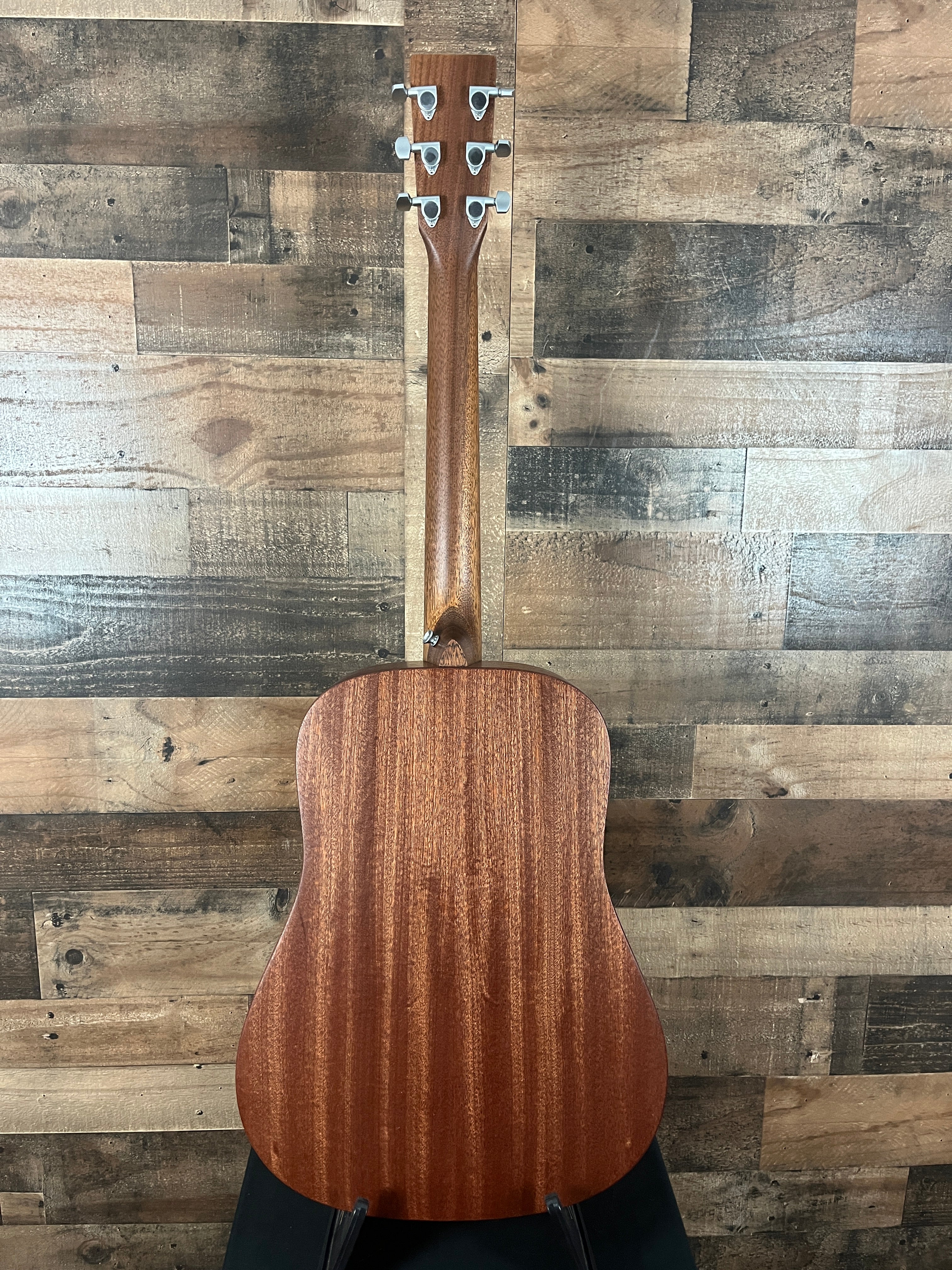 Martin D Jr-E Acoustic-electric Guitar, Natural, Soft Case, 701