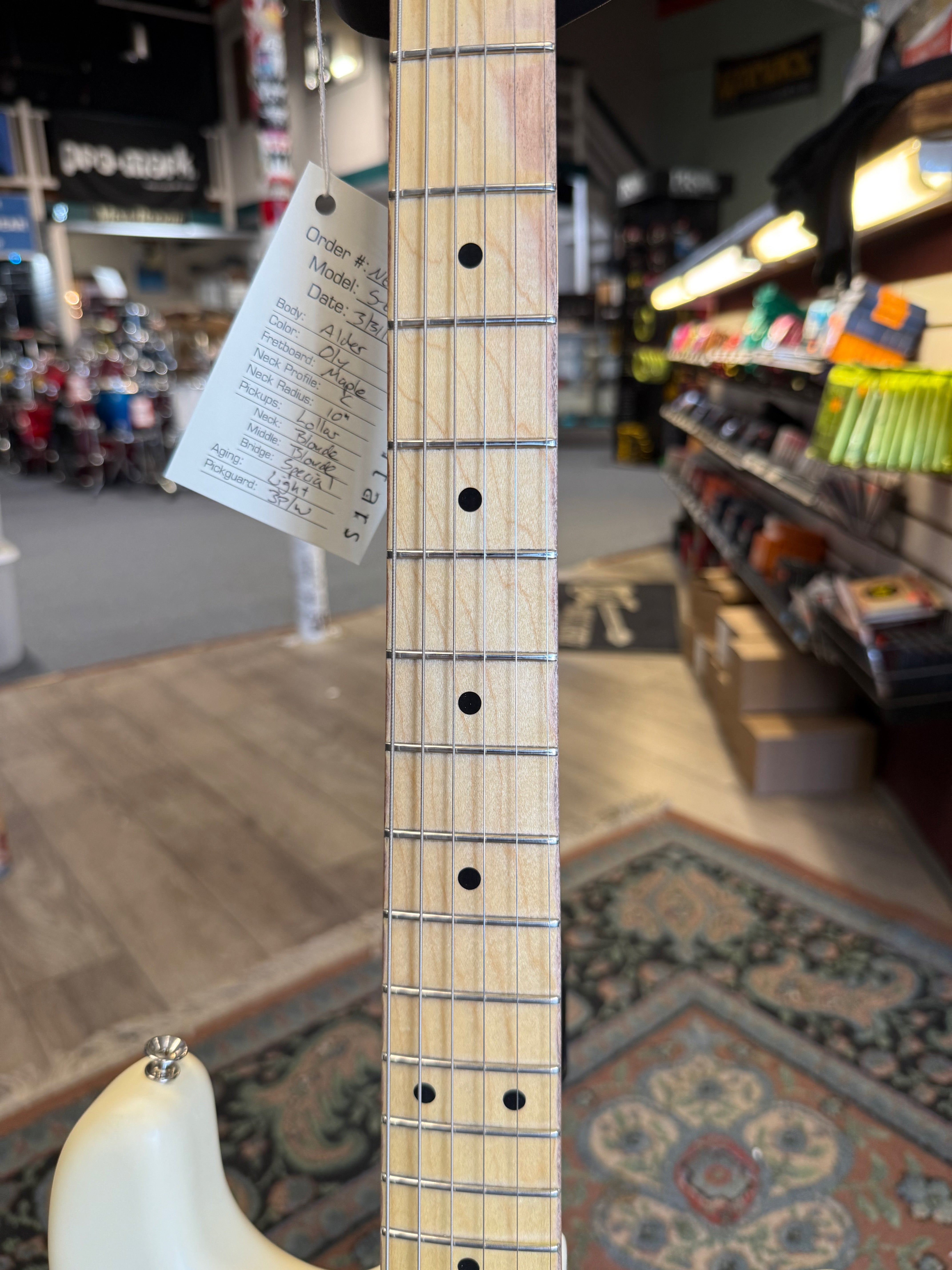 S-67 Alder Body Light Relic - Olympic White