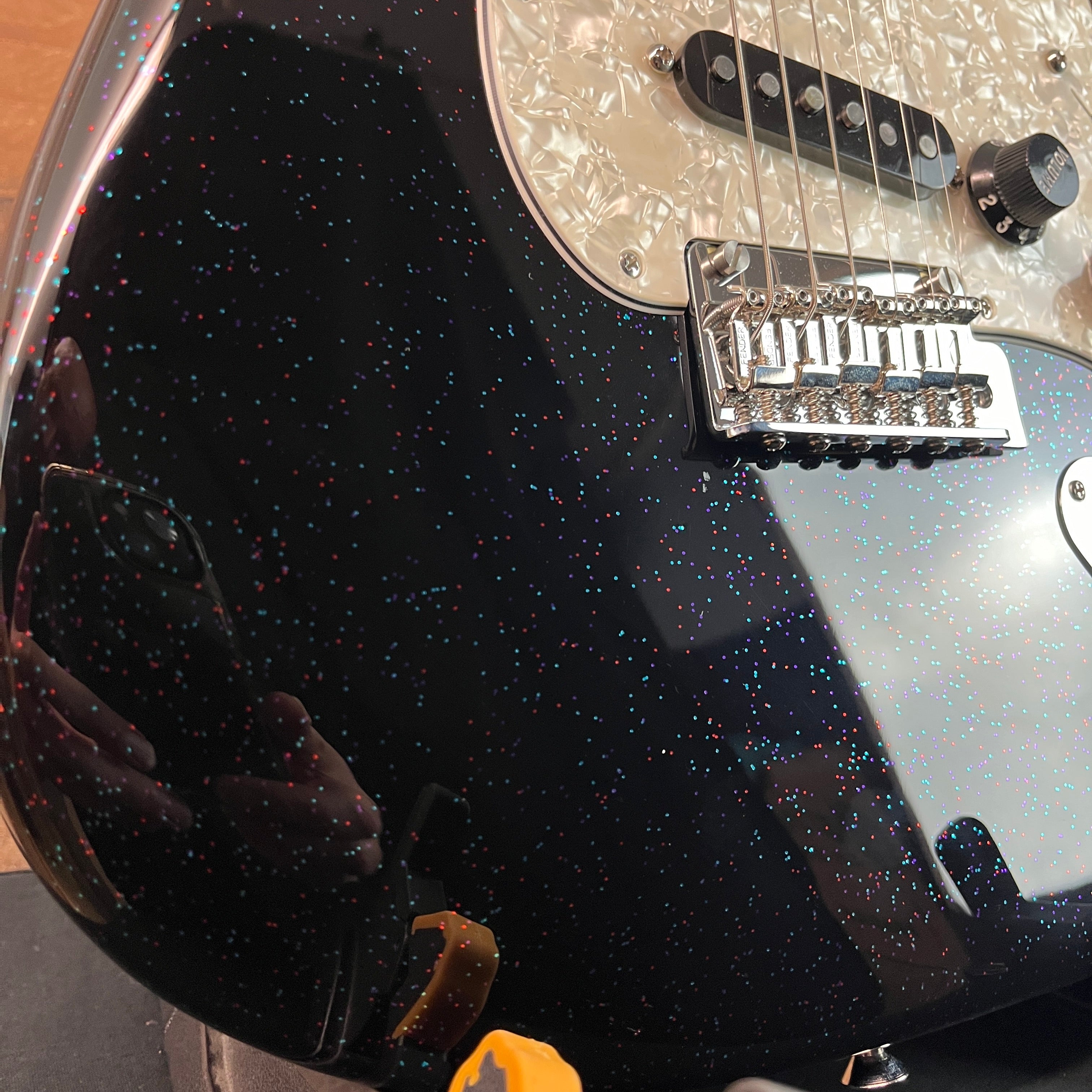 Fender 70th Anniversary Player Stratocaster, Nebula Noir, Gig Bag, 301
