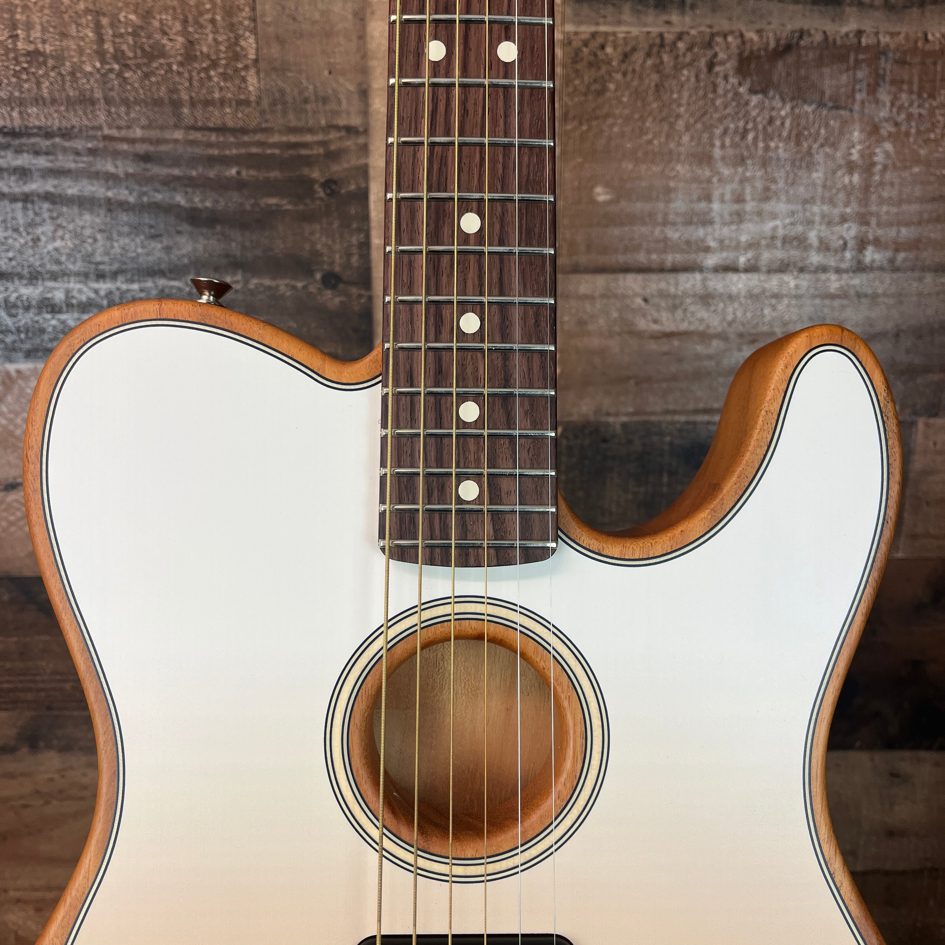 FINNEAS Acoustasonic Player Telecaster, Cappuccino Fade, Gig bag, 180