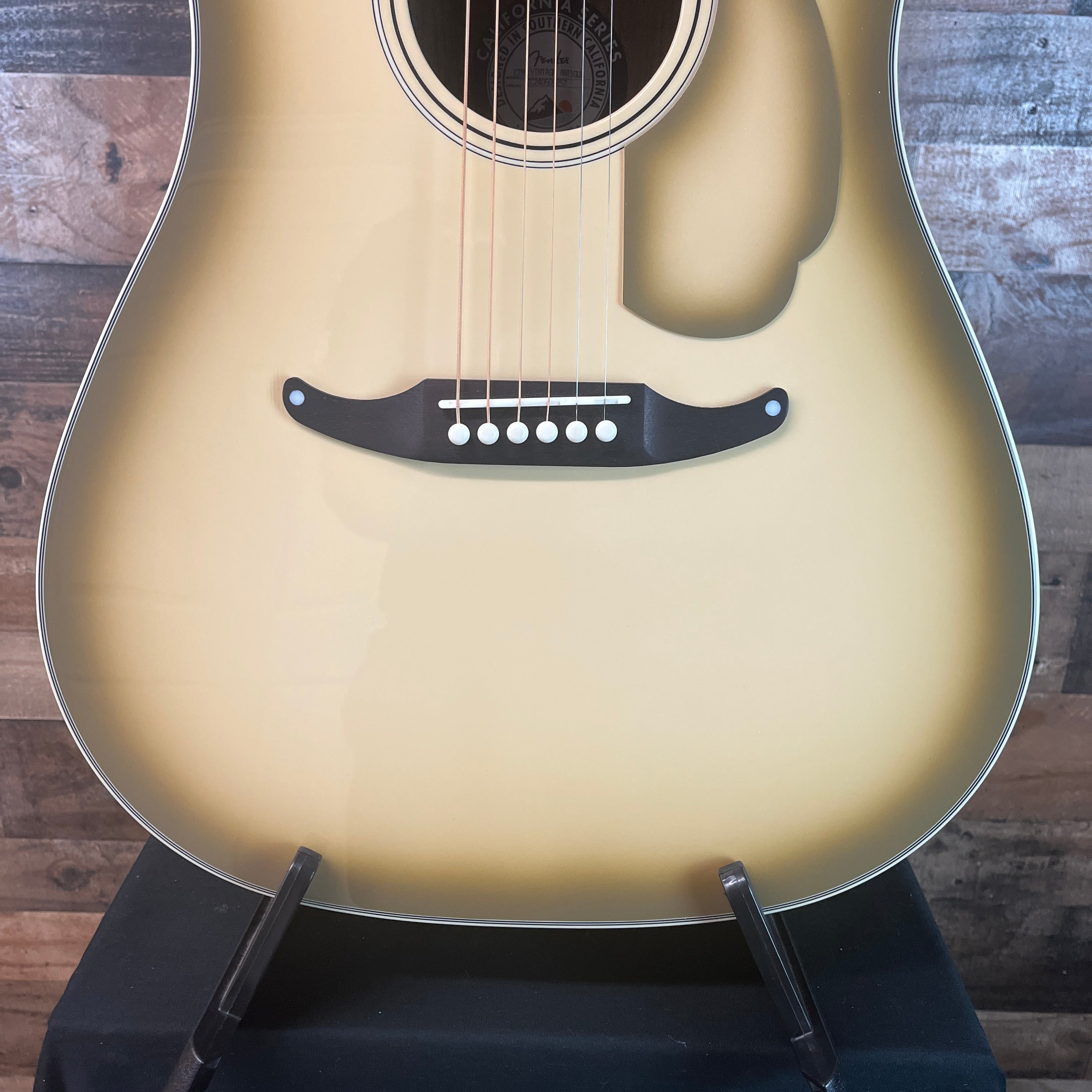 Fender California Vintage King Acoust/Electr, Antigua, Hardcase, 257