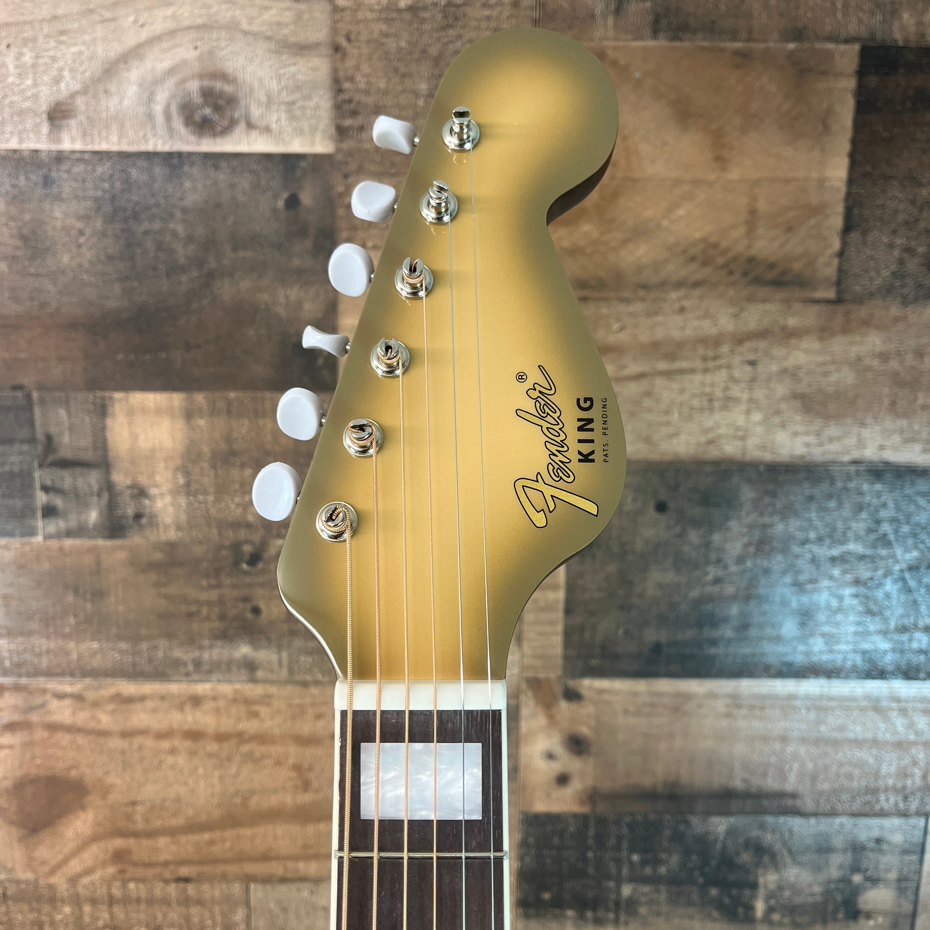 Fender California Vintage King Acoust/Electr, Antigua, Hardcase, 257