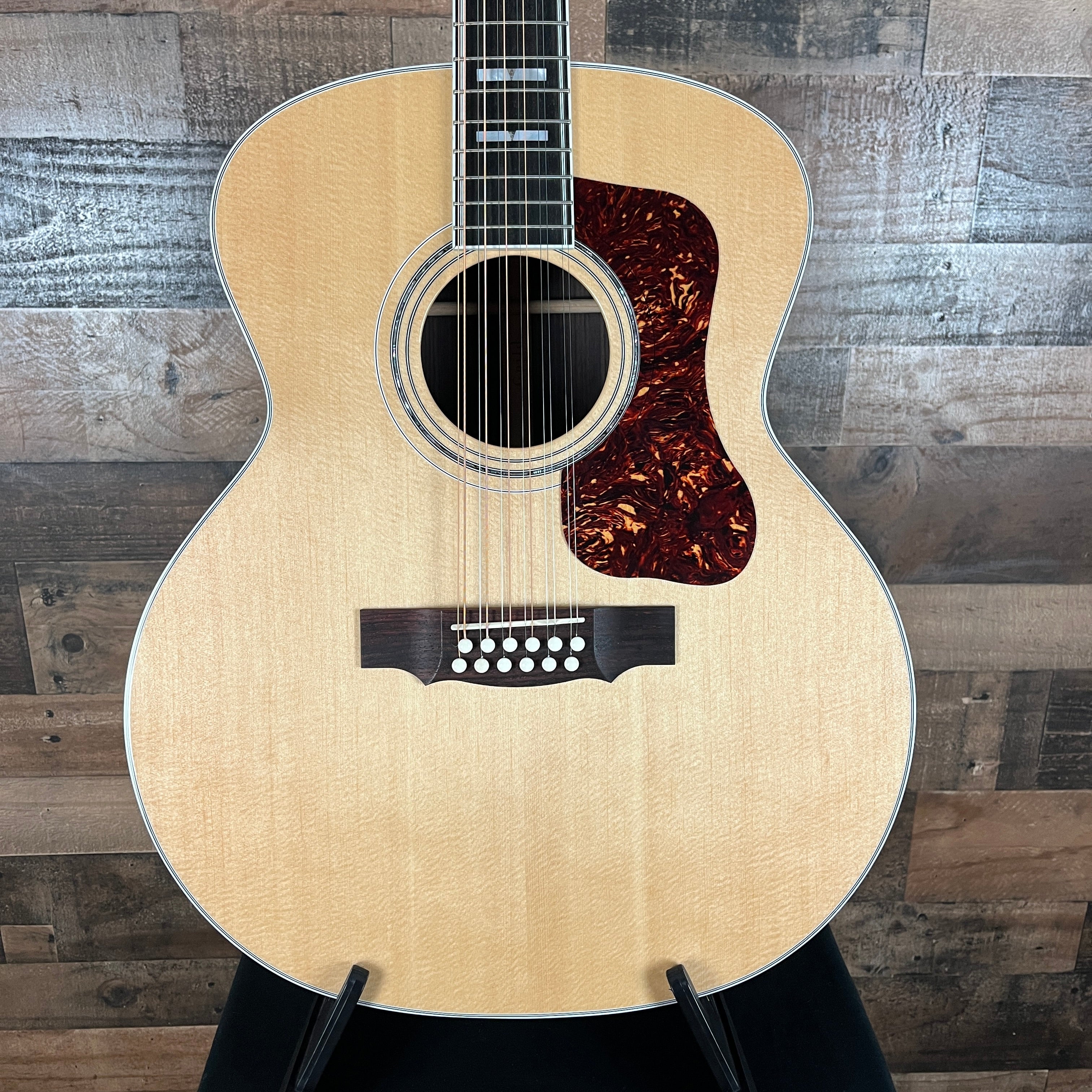 Guild F-512, Jumbo, 12 String, Acoustic Guitar, Natural, Guild Hard Case, Free Ship, 053