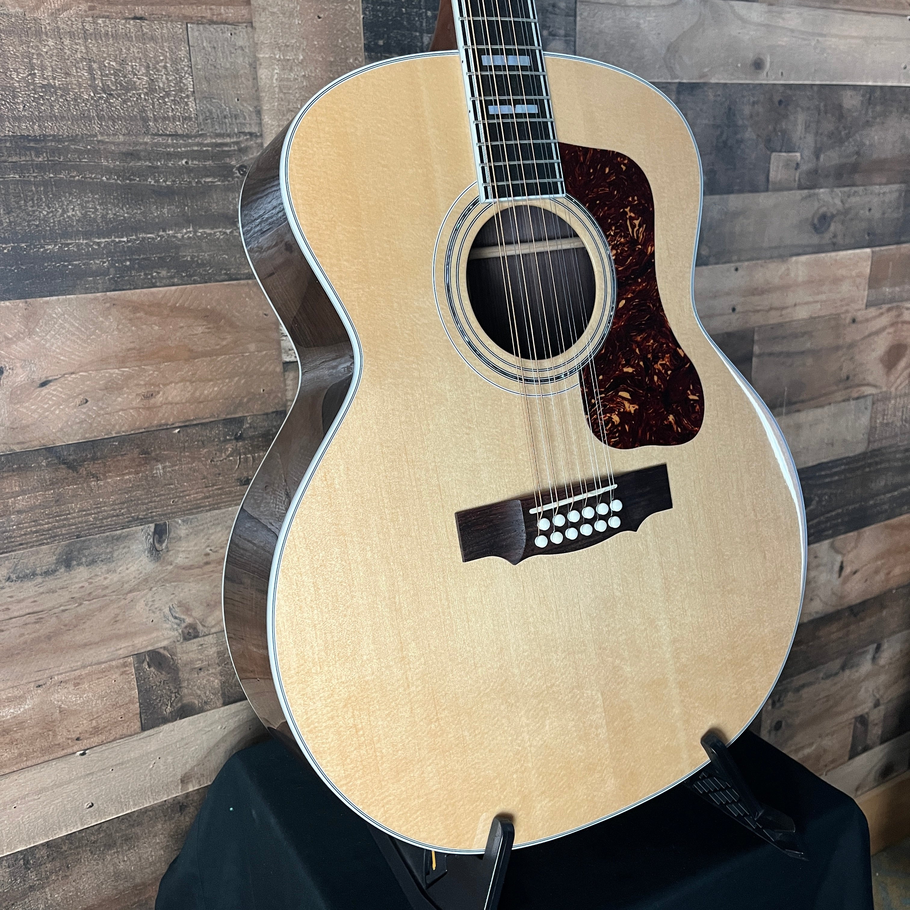 Guild F-512, Jumbo, 12 String, Acoustic Guitar, Natural, Guild Hard Case, Free Ship, 053