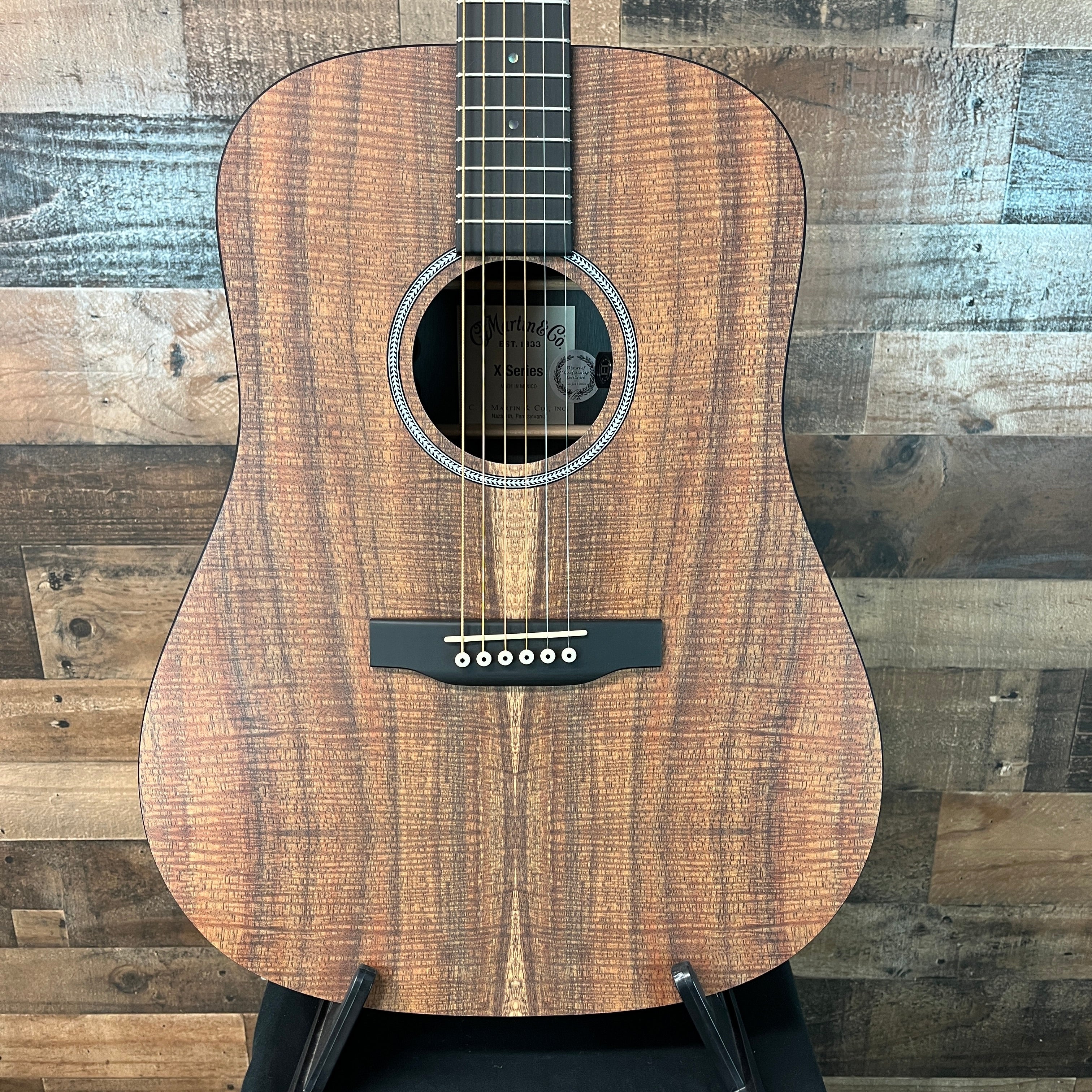 Martin DX1E, Koa Pattern, Gig Bag, 460