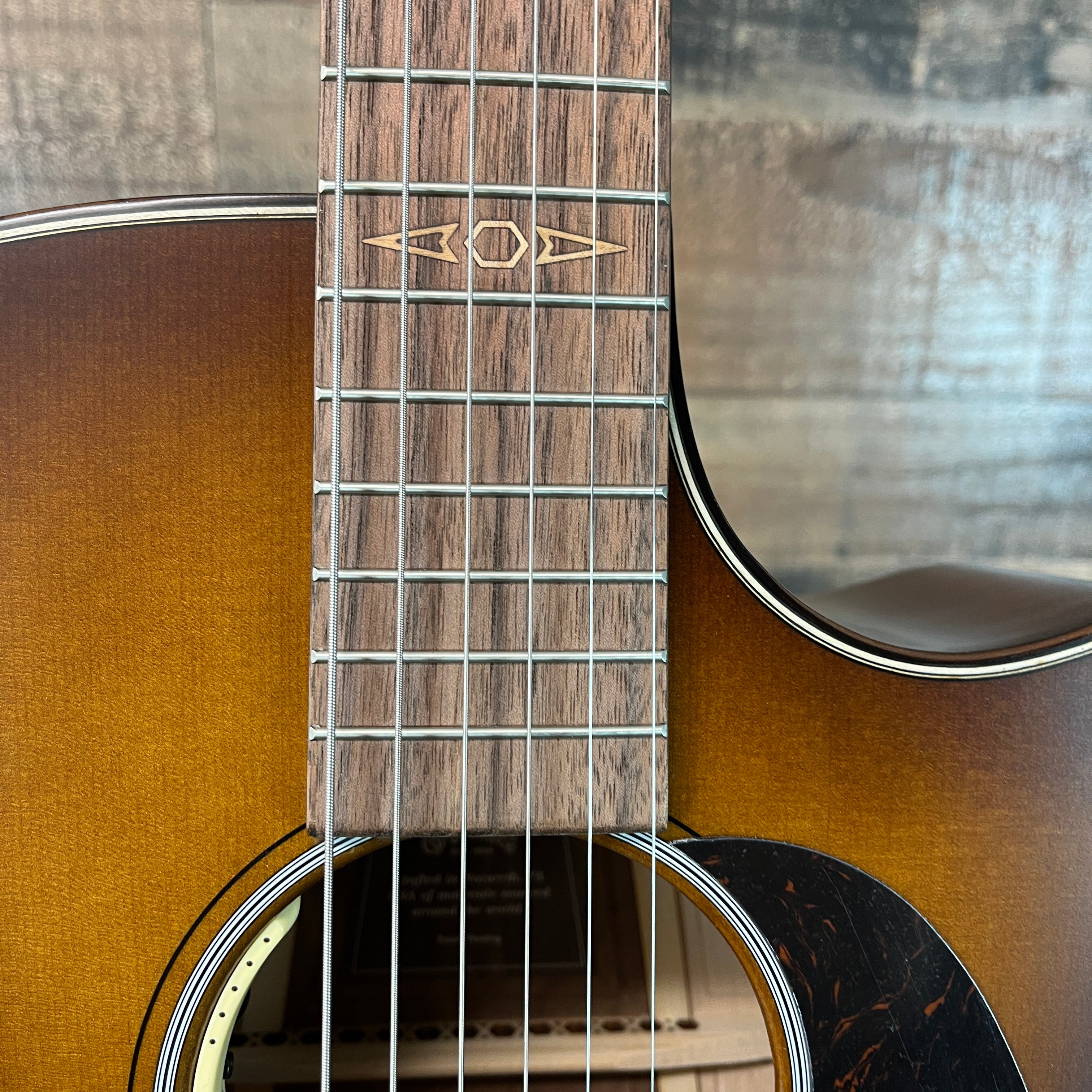 Martin GPCE Inception Maple Acoustic-Electric Guitar, HSC - Amber Fade Sunburst 057