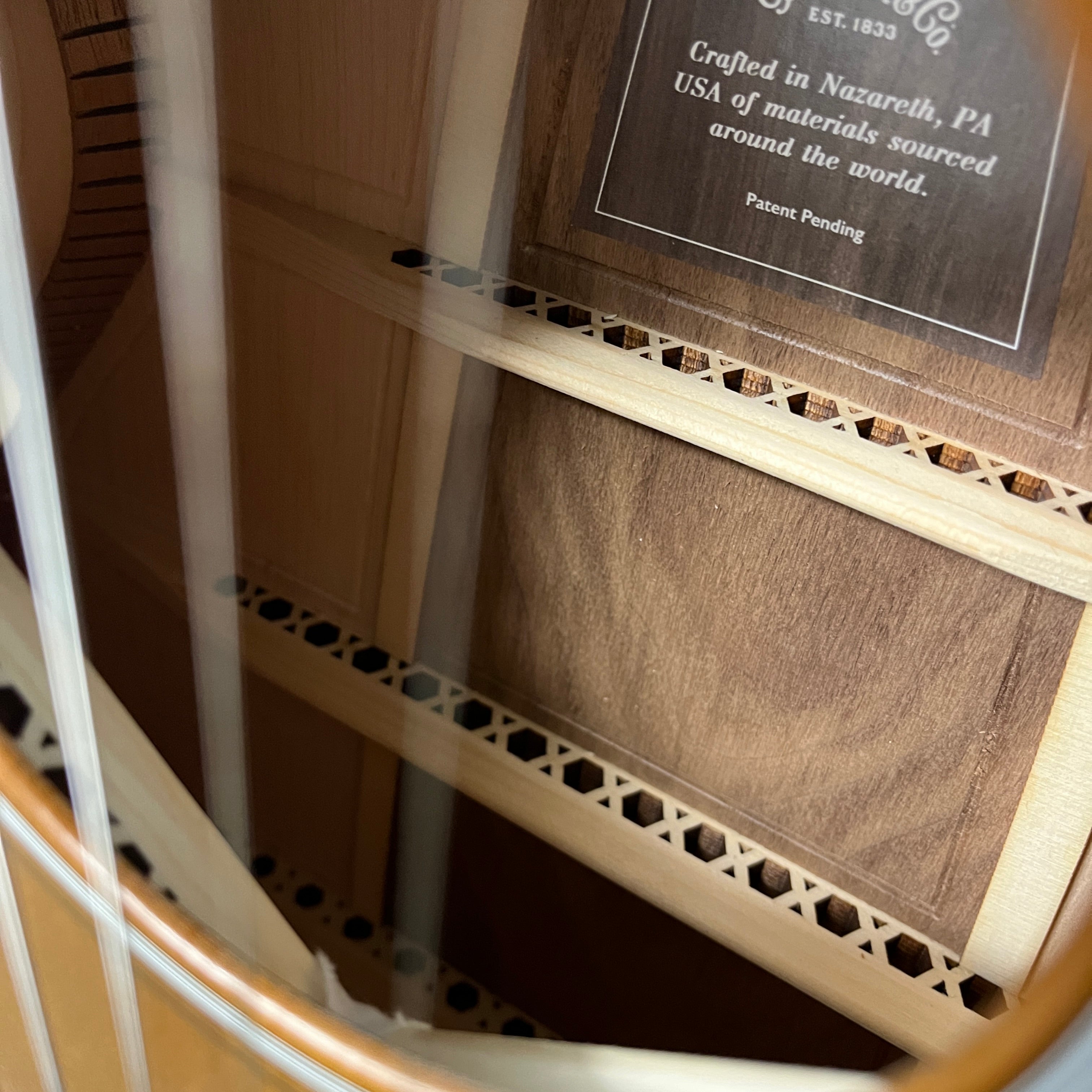 Martin GPCE Inception Maple Acoustic-Electric Guitar, HSC - Amber Fade Sunburst 057