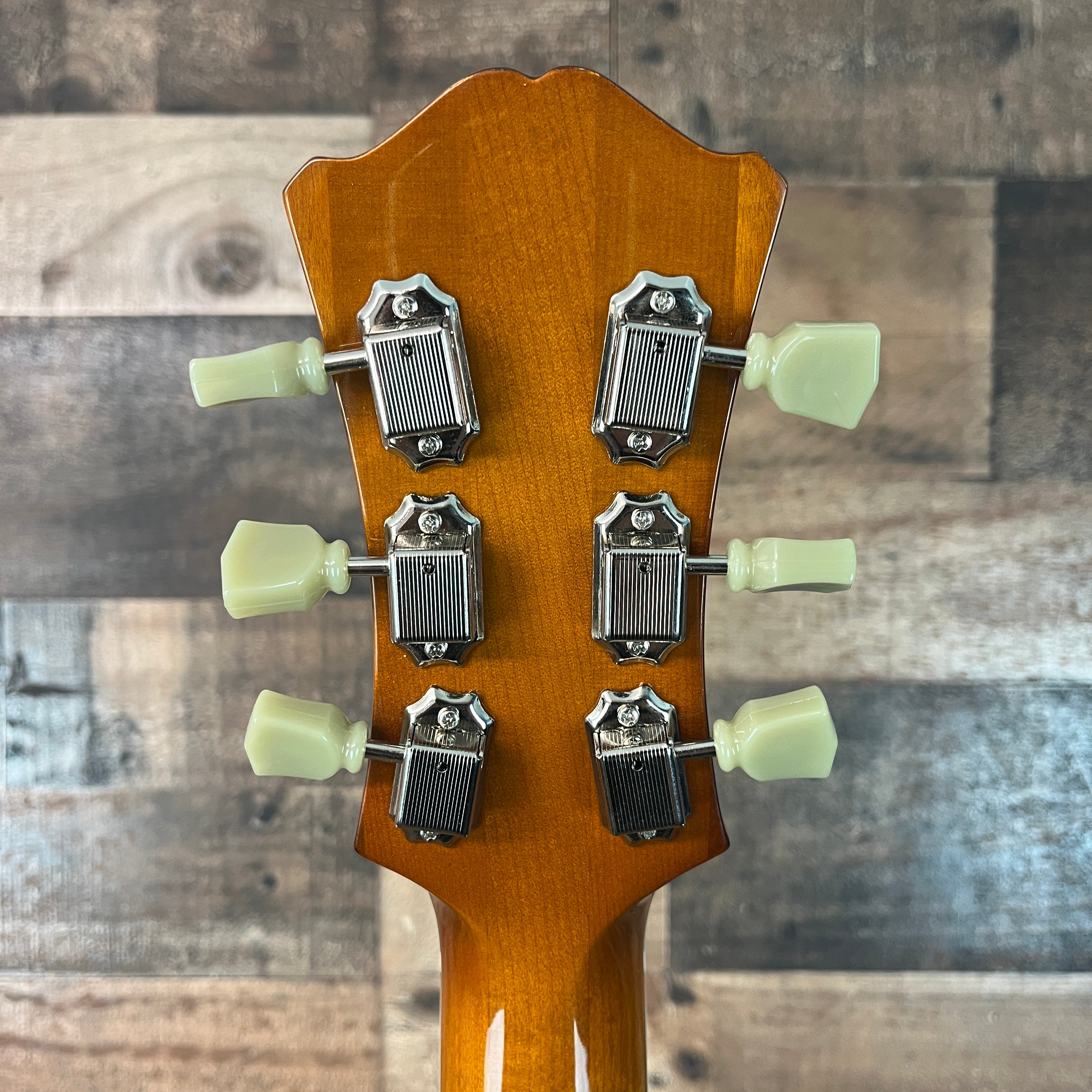 Eastman T486 Semi-Hollow Electric, Goldburst, Hard Case, 278