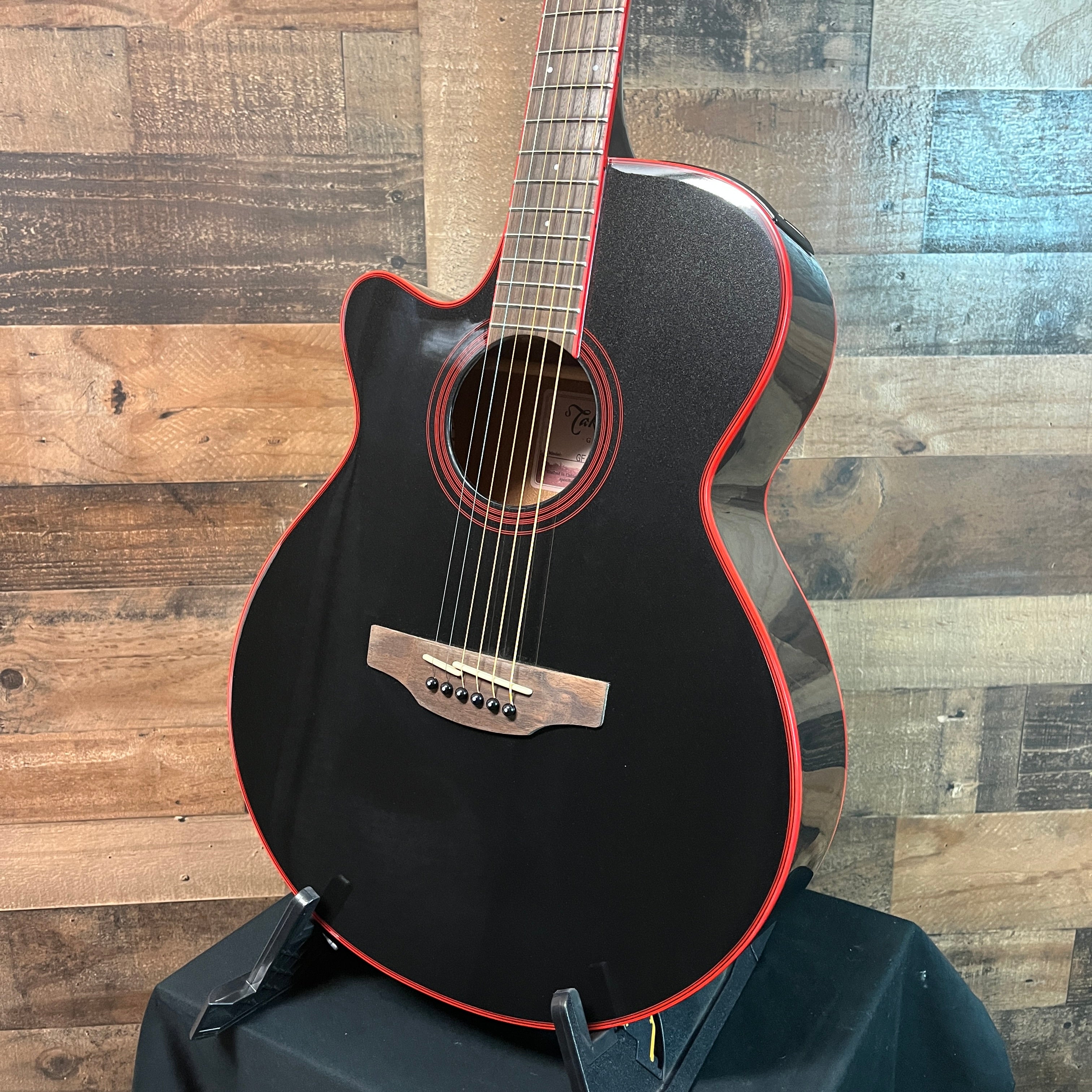 GF49CE FXC Left Handed Acoustic/Electric guitar, Cosmic Black, 815