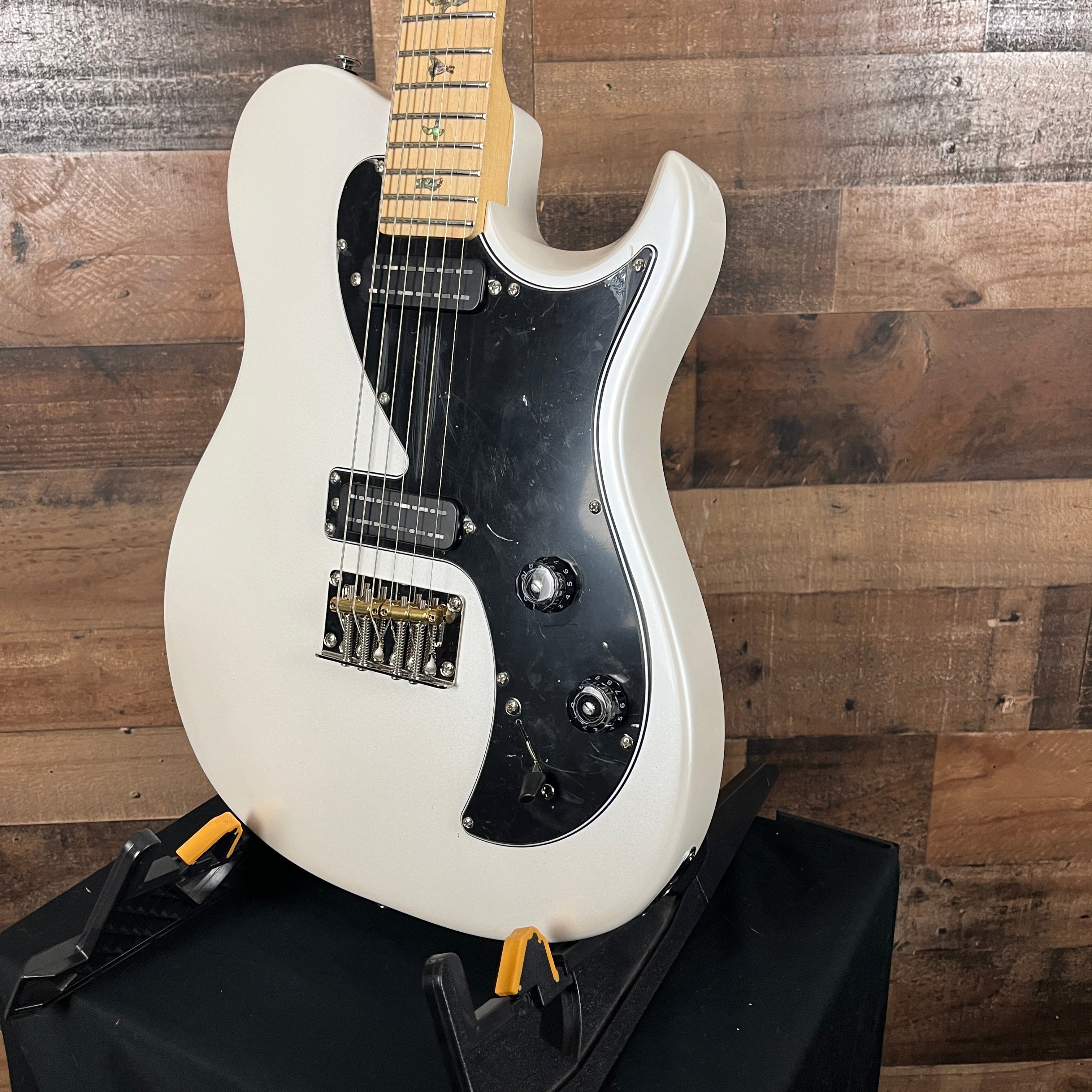 PRS SE NF53 Electric Guitar, Pearl White, Gig Bag, 637