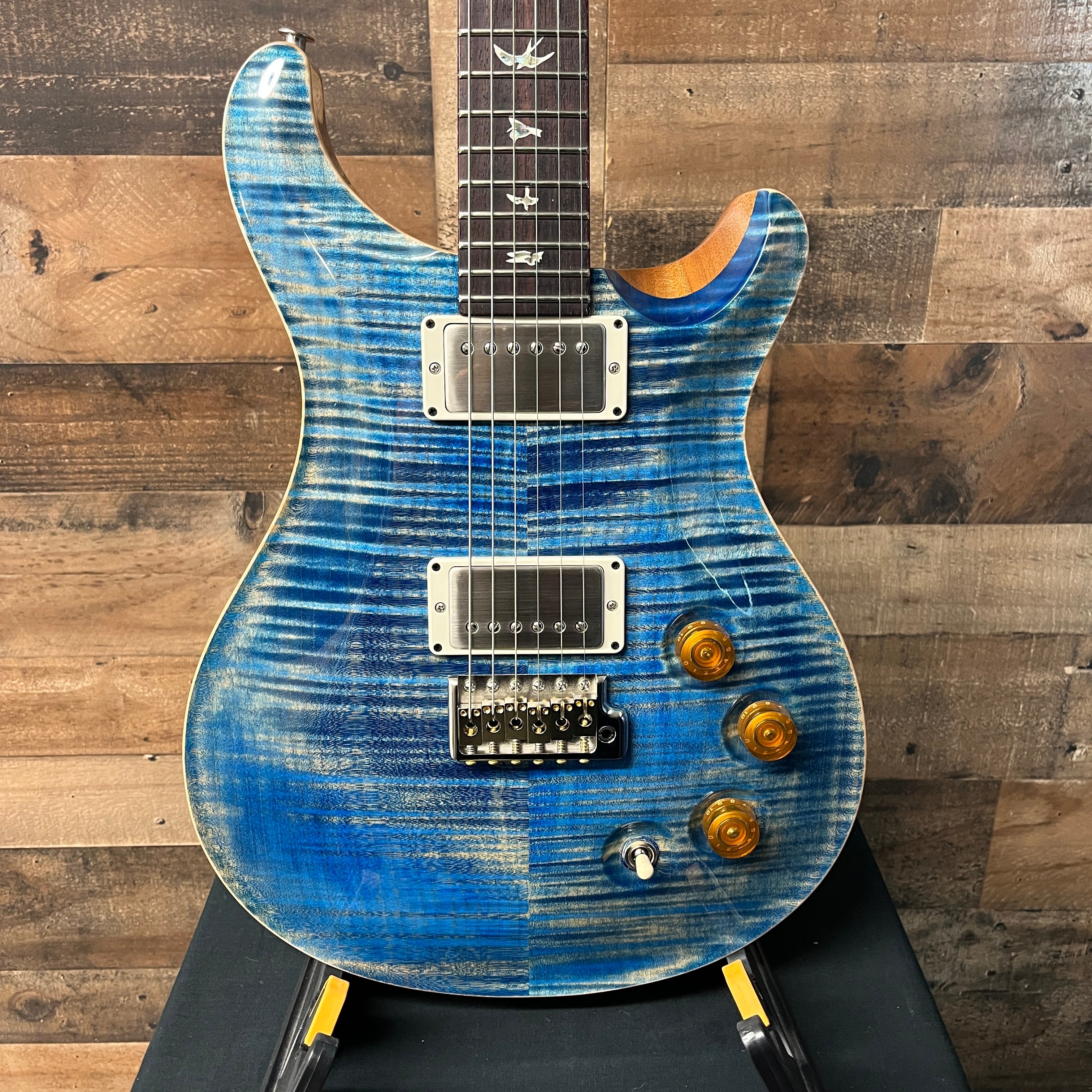 PRS DGT 10-Top Electric Guitar with Bird Inlays - Faded Blue Jean, Bird Inlays, 894