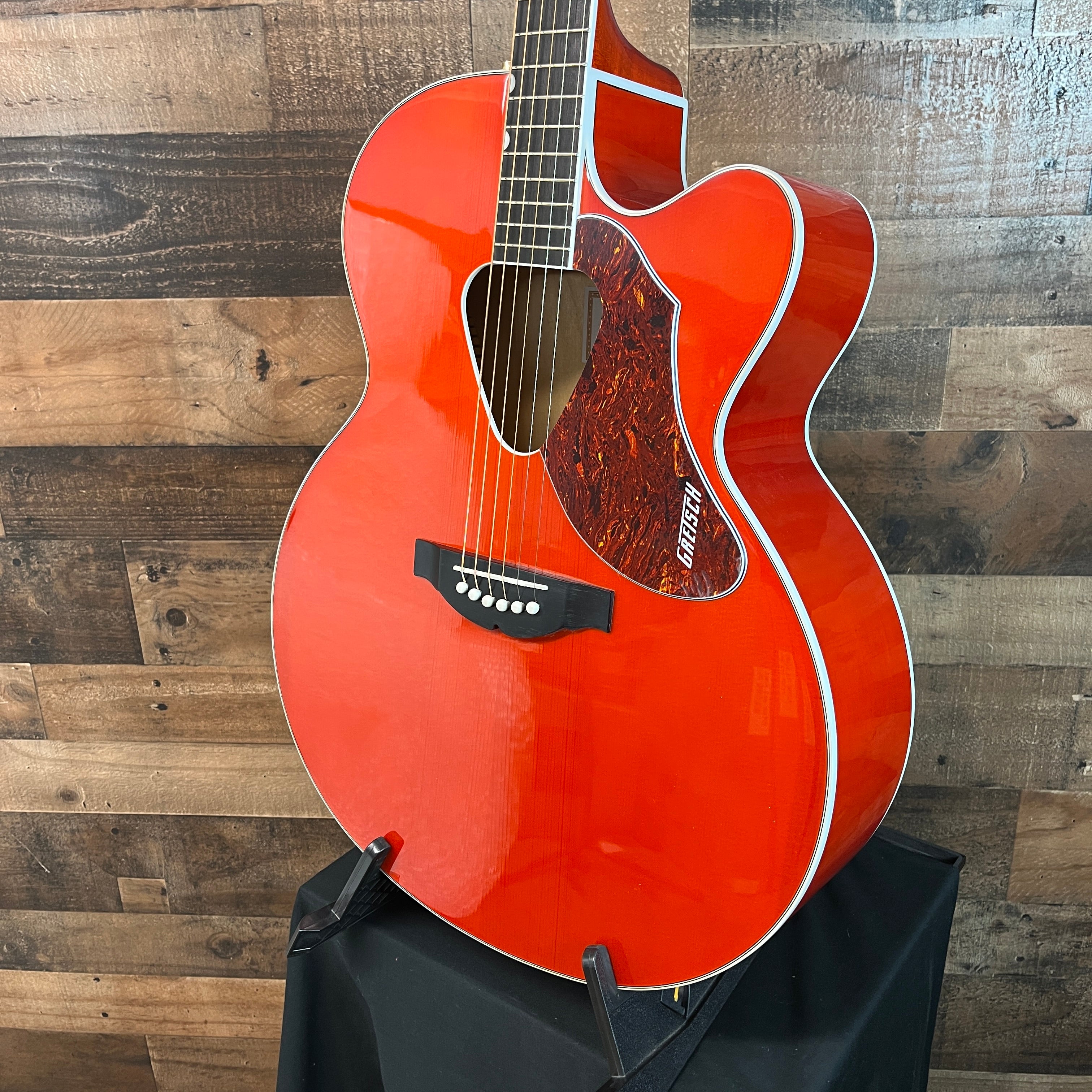 Gretsch G5022CE Rancher Jumbo Cutaway - Savannah Sunset, 632