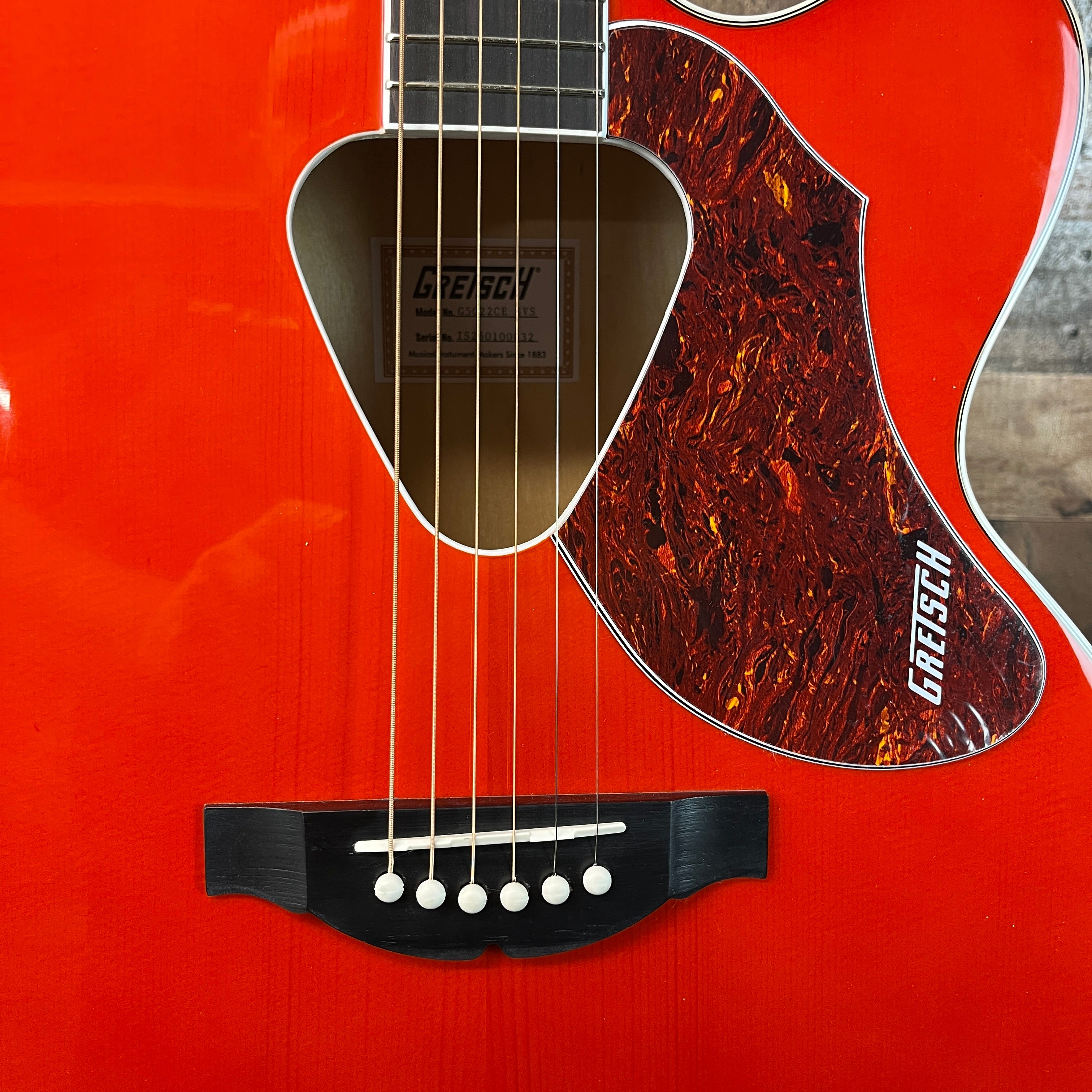 Gretsch G5022CE Rancher Jumbo Cutaway - Savannah Sunset, 632