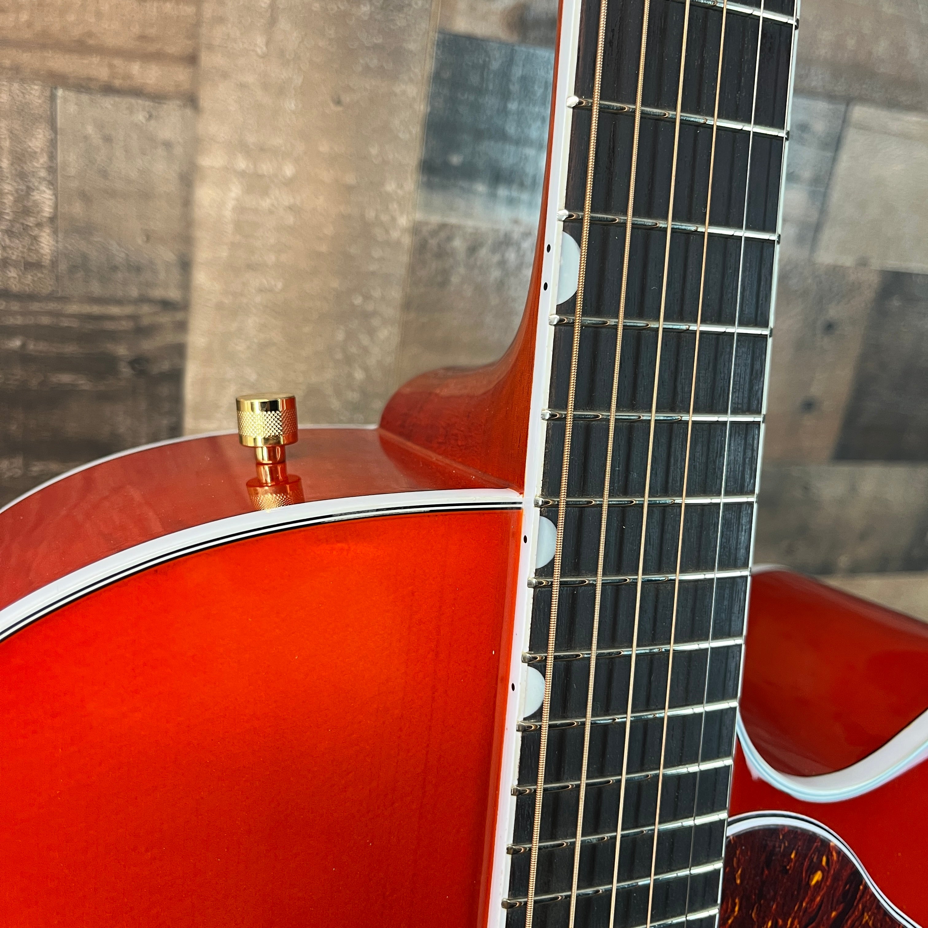 Gretsch G5022CE Rancher Jumbo Cutaway - Savannah Sunset, 632
