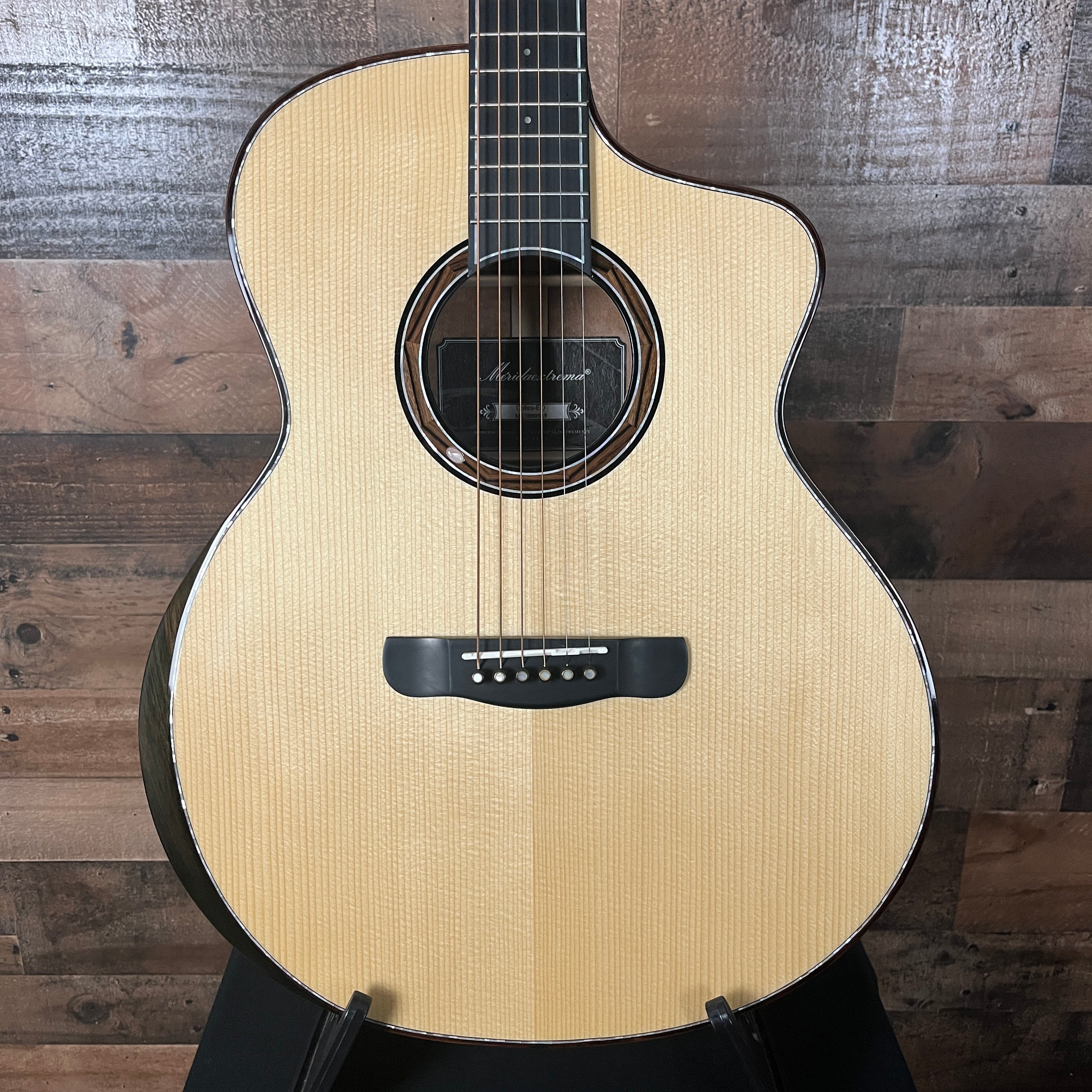 Mérida COBRA-EQ, Acoustic-Electric, Natural, Gig Bag, 949