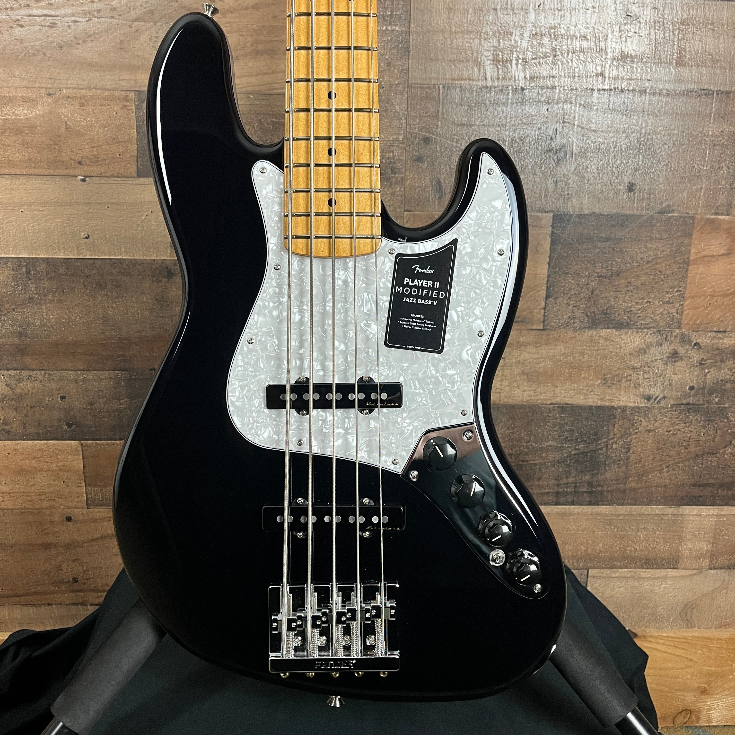 Fender Player II Modified Active Jazz Bass V, Dusk, Maple Fingerboard, Gig Bag, 807