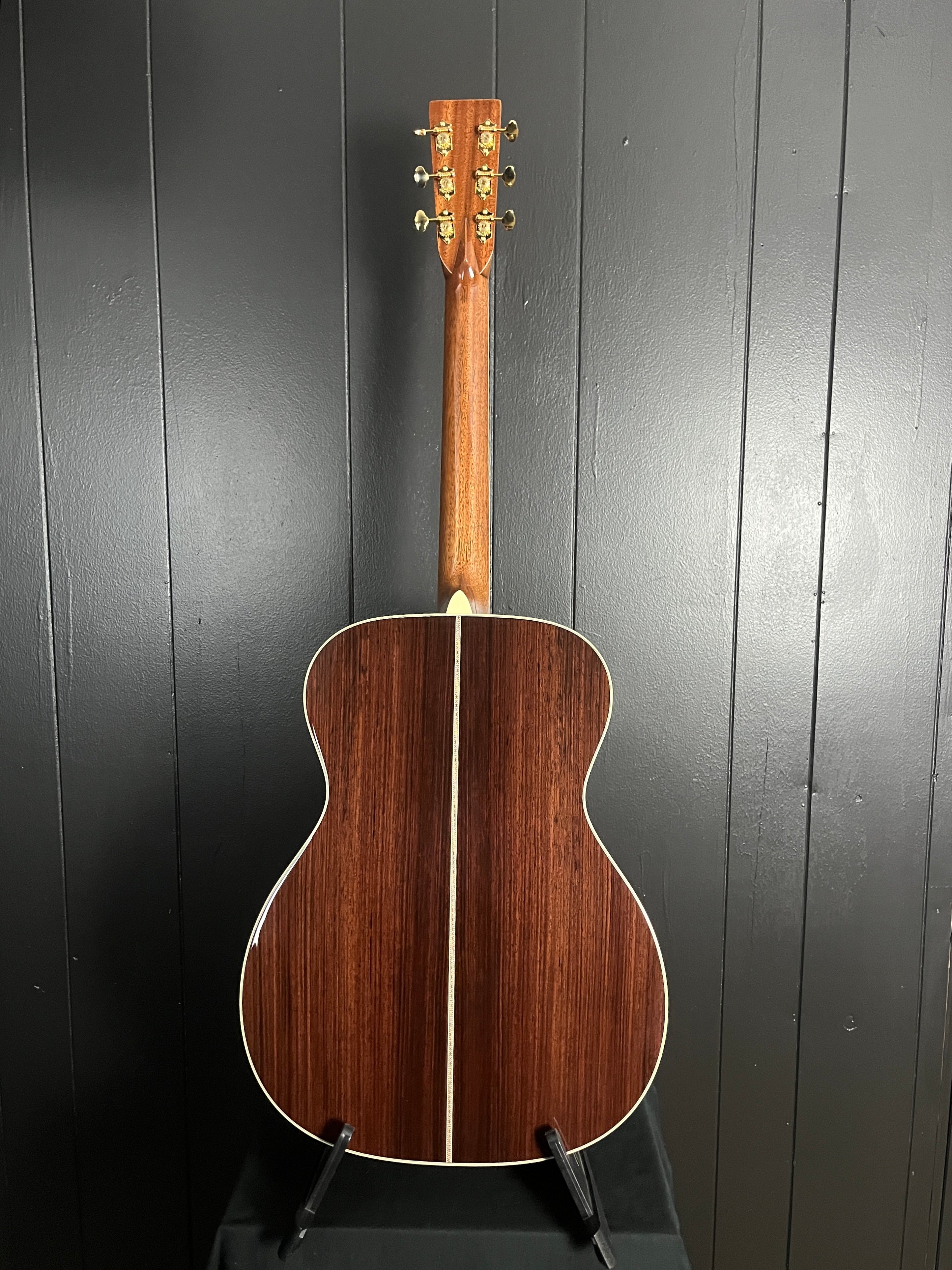 Martin OM-42 Standard Series (2025) Acoustic Guitar, Natural Aging Toner, Hard Case, 341