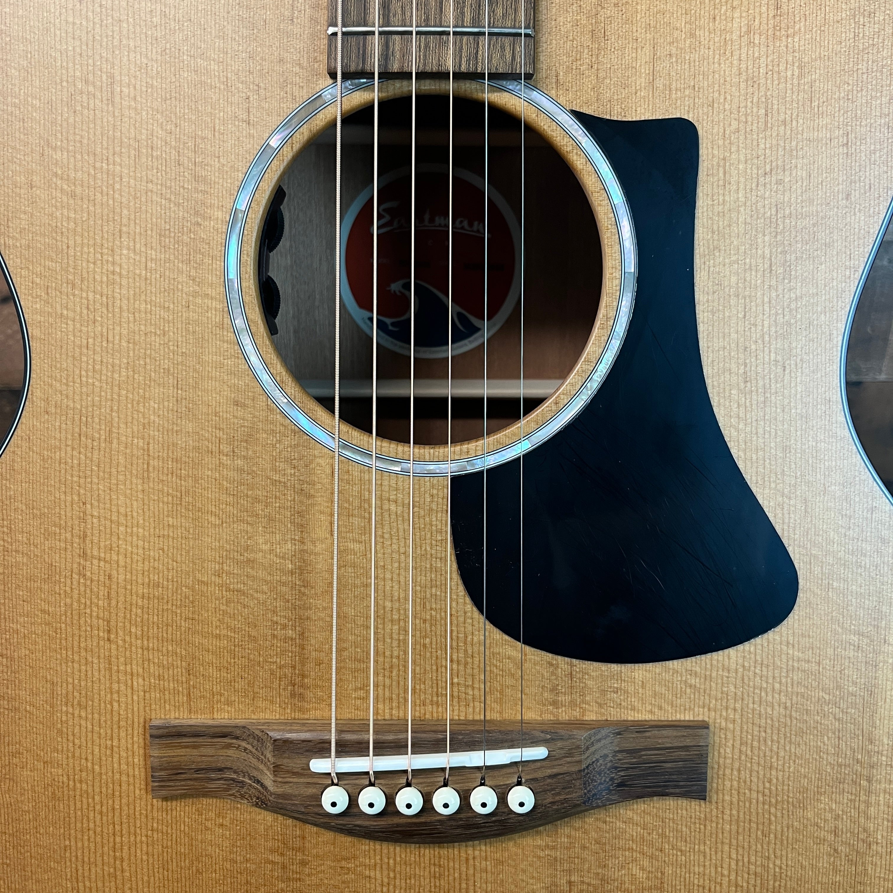 Eastman PCH1-GACE Natural Acoustic Guitar, Gig Bag, 938