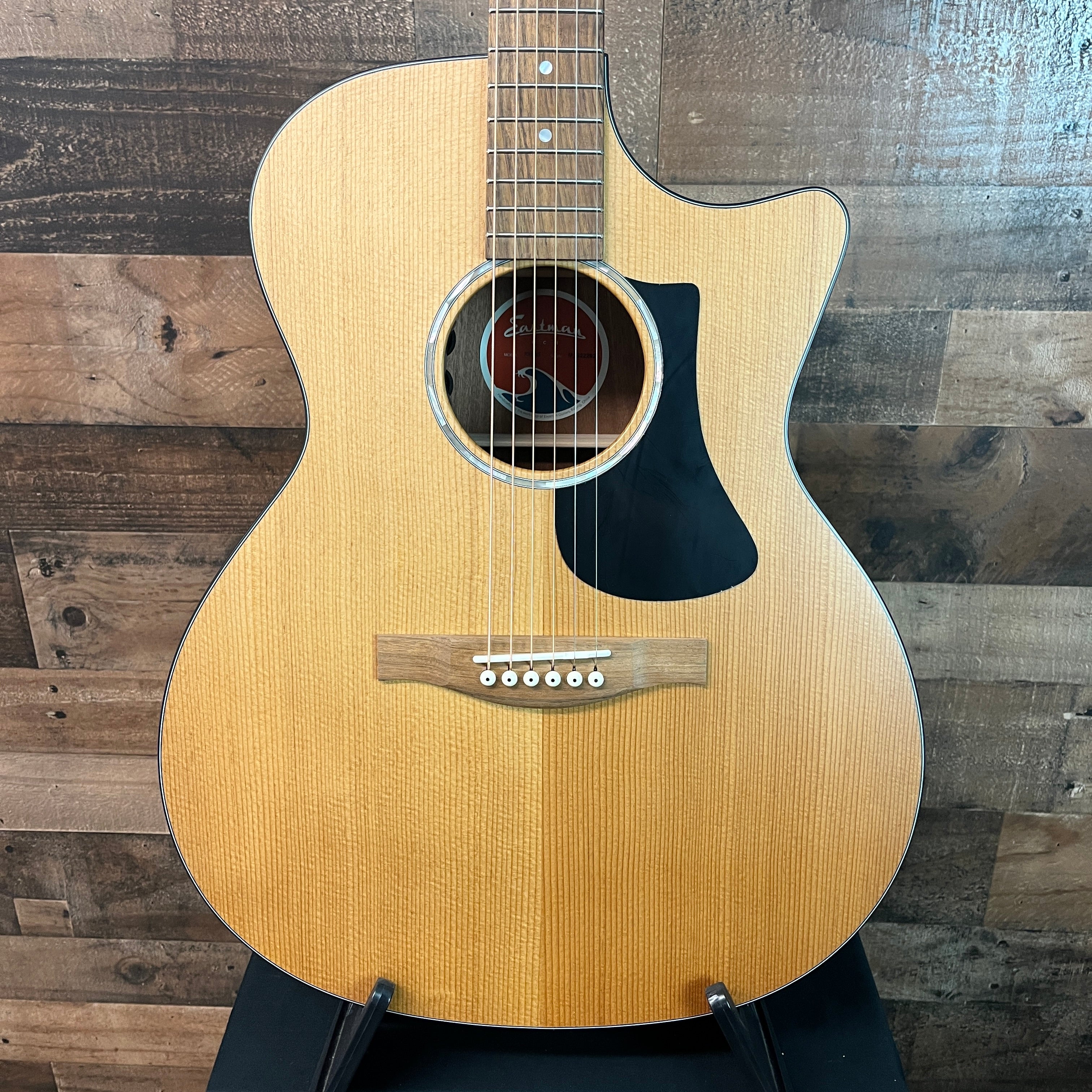 Eastman PCH1-GACE Natural Acoustic Guitar, Gig Bag, 262