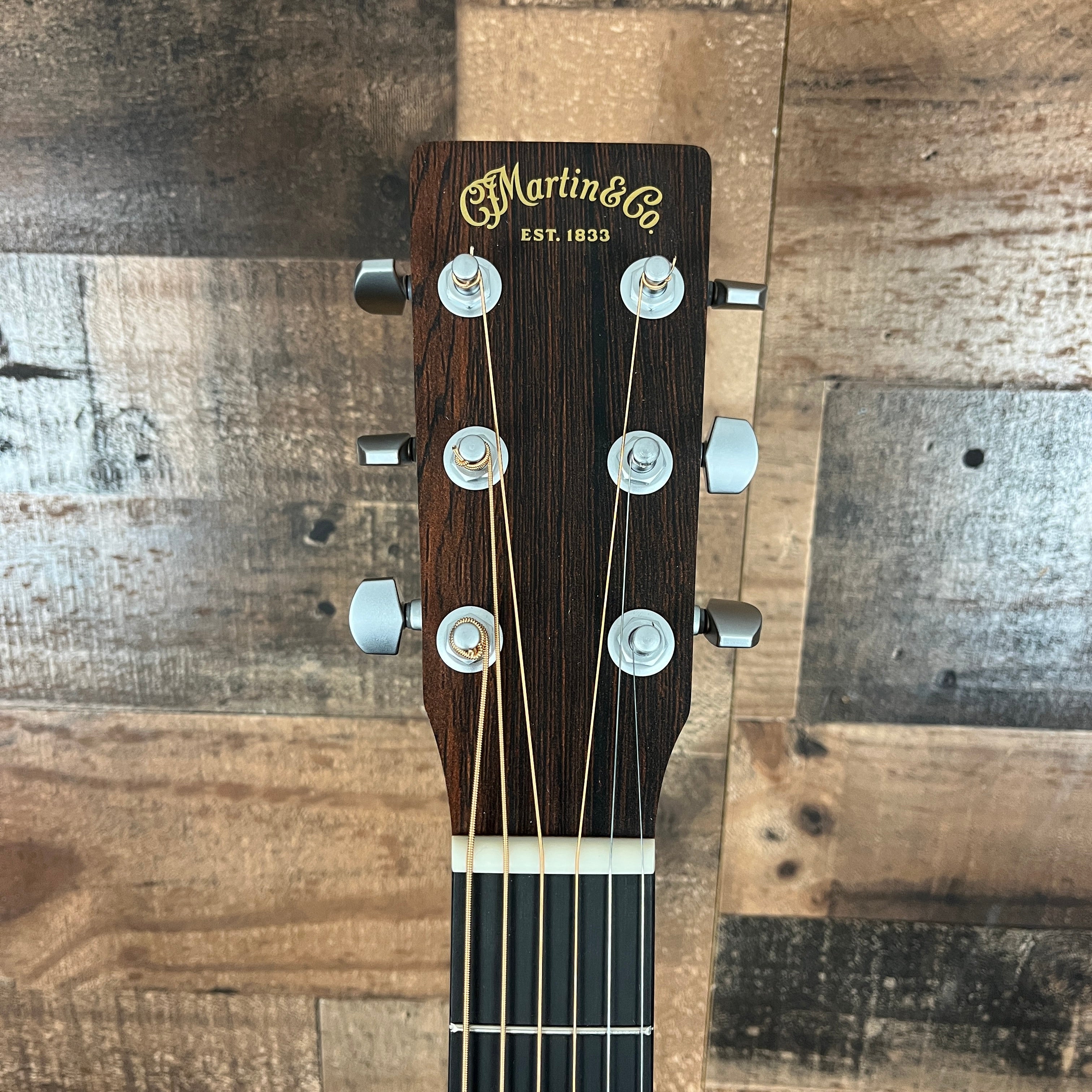 Martin D Jr-E Acoustic-electric Guitar, Natural, Soft Case, 701