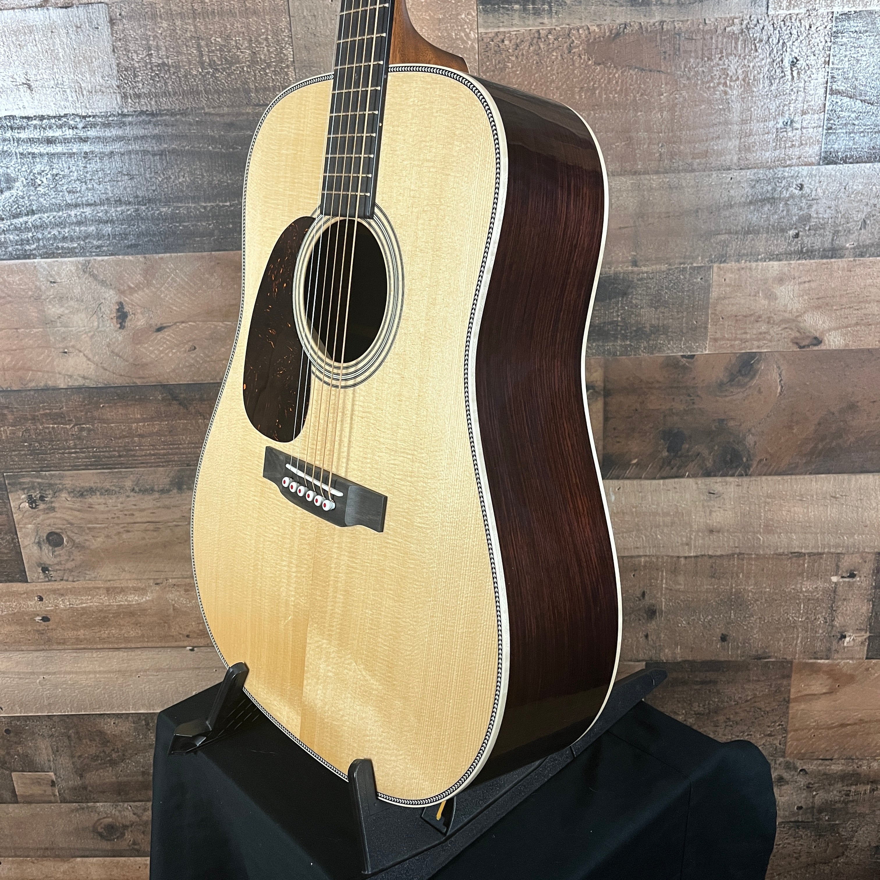 Martin D28 Modern Deluxe Left-Handed Acoustic Guitar, Hard Case, 026