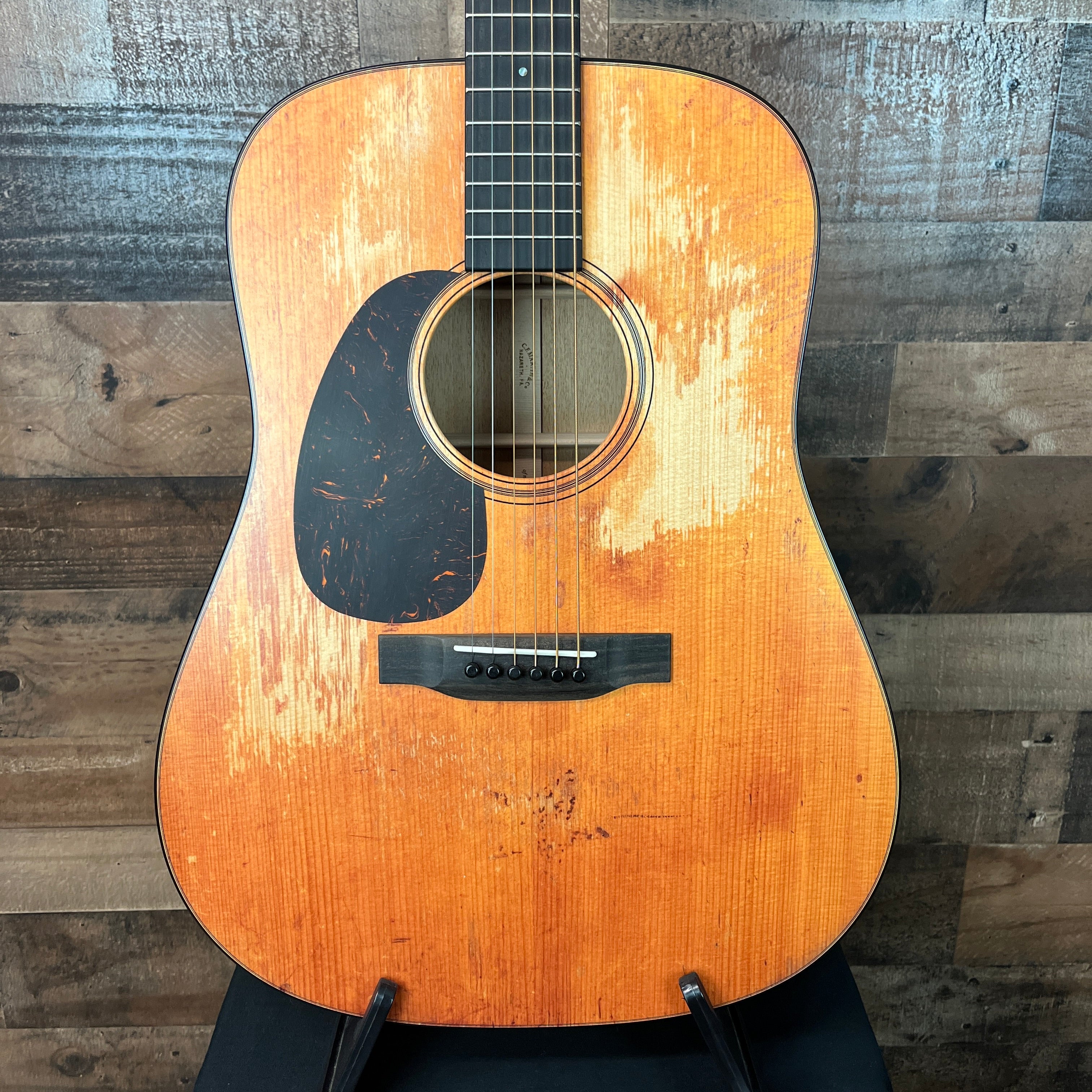 Martin D-18 Street Legend Standard Series Acoustic Guitar (2025) Left Handed, Custom Ink, Hard Case, 934
