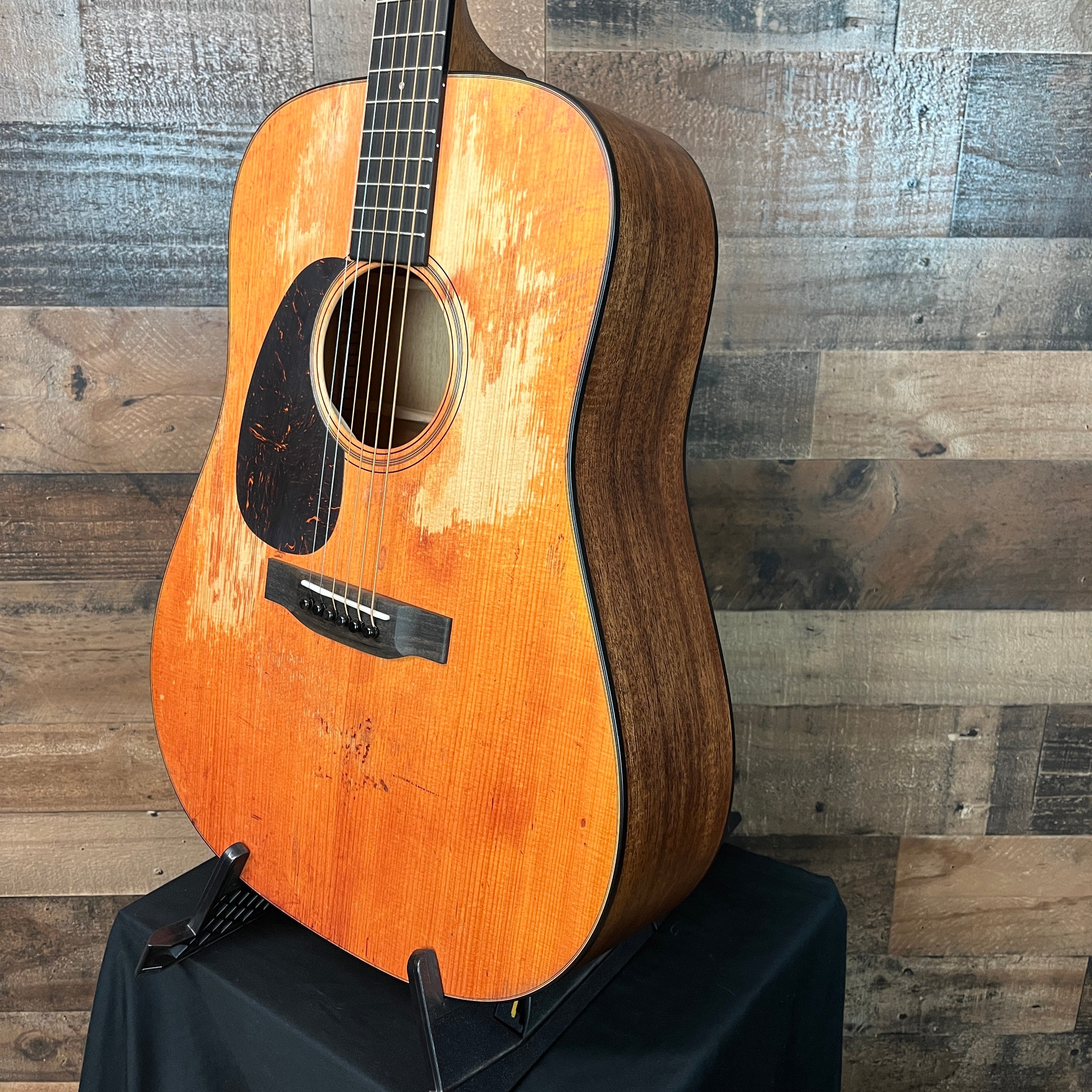 Martin D-18 Street Legend Standard Series Acoustic Guitar (2025) Left Handed, Custom Ink, Hard Case, 934