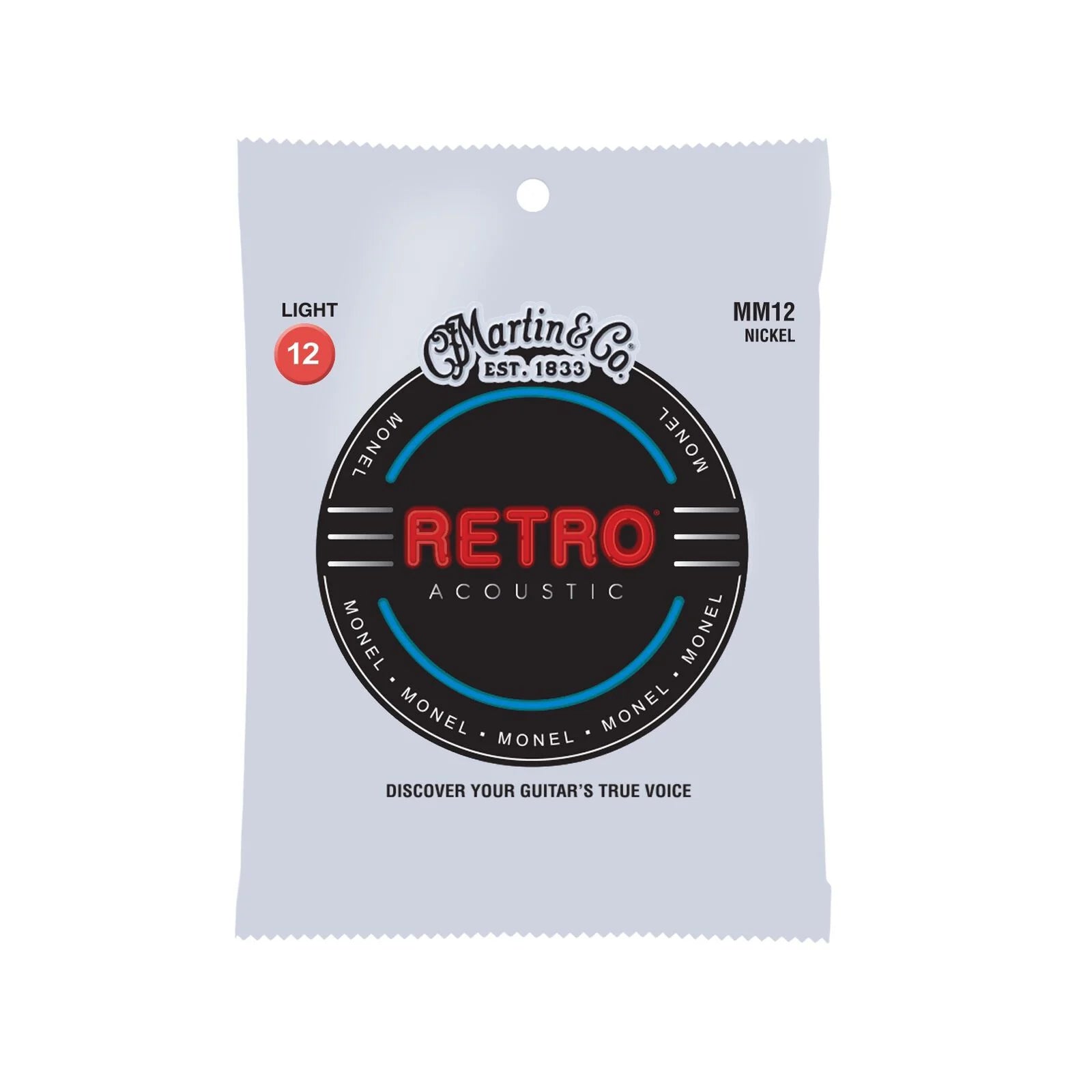 Martin -  Retro® Acoustic Guitar Strings 12-54 MM12