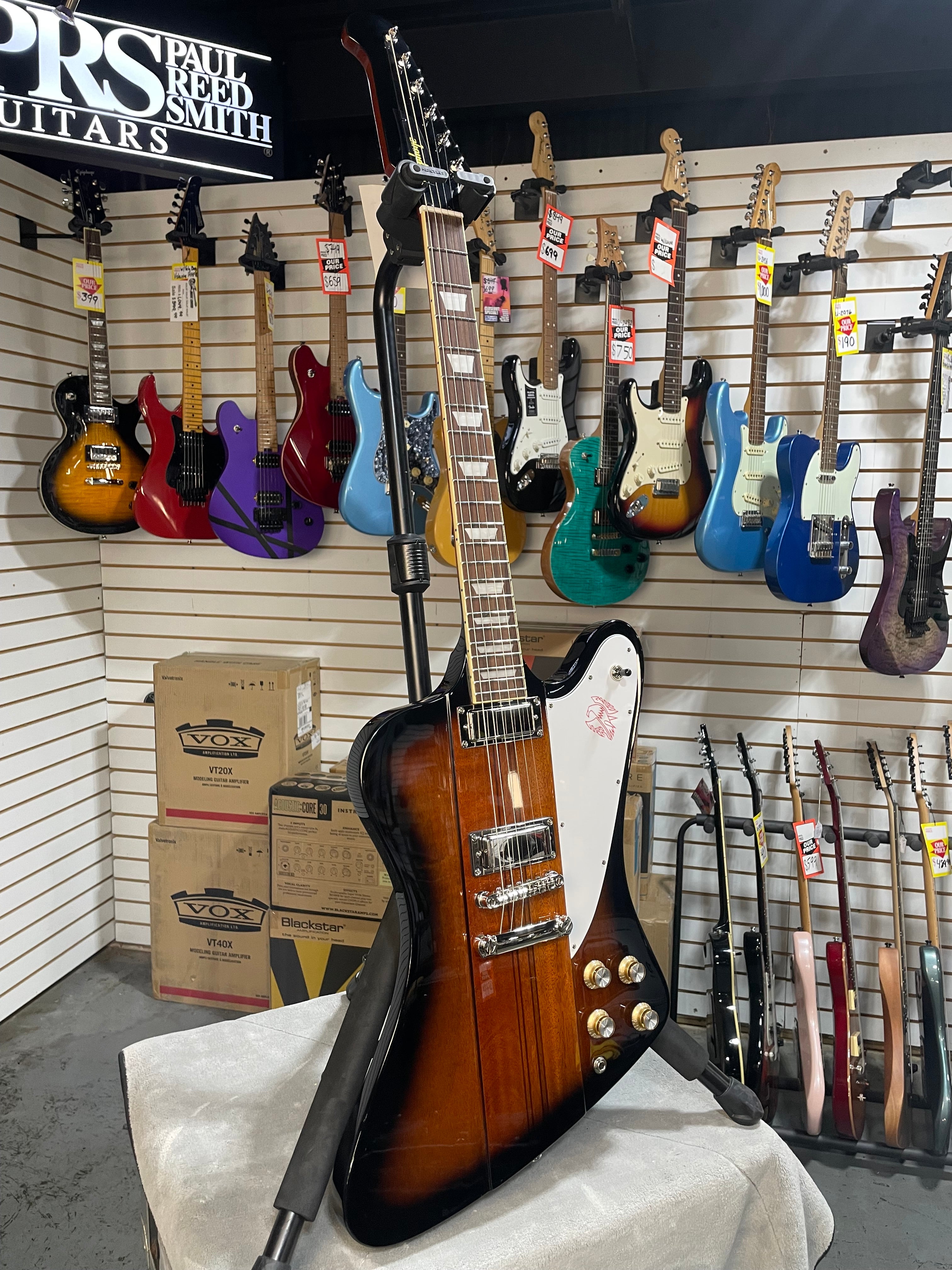 Epiphone Firebird Vintage Sunburst