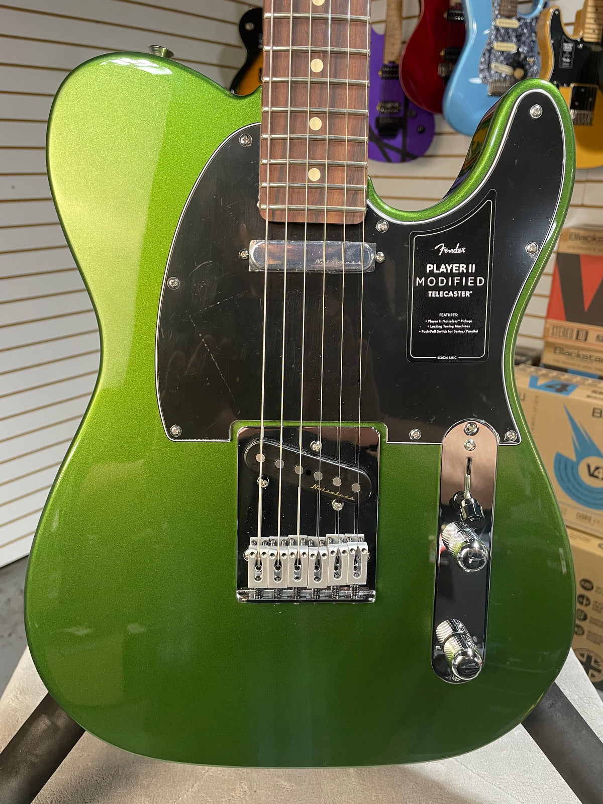 Fender Player II Modified Telecaster Harvest Green Metallic