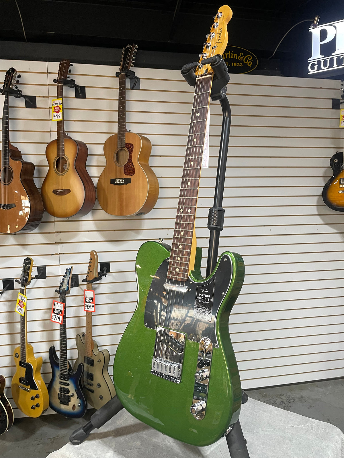 Fender Player II Modified Telecaster Harvest Green Metallic