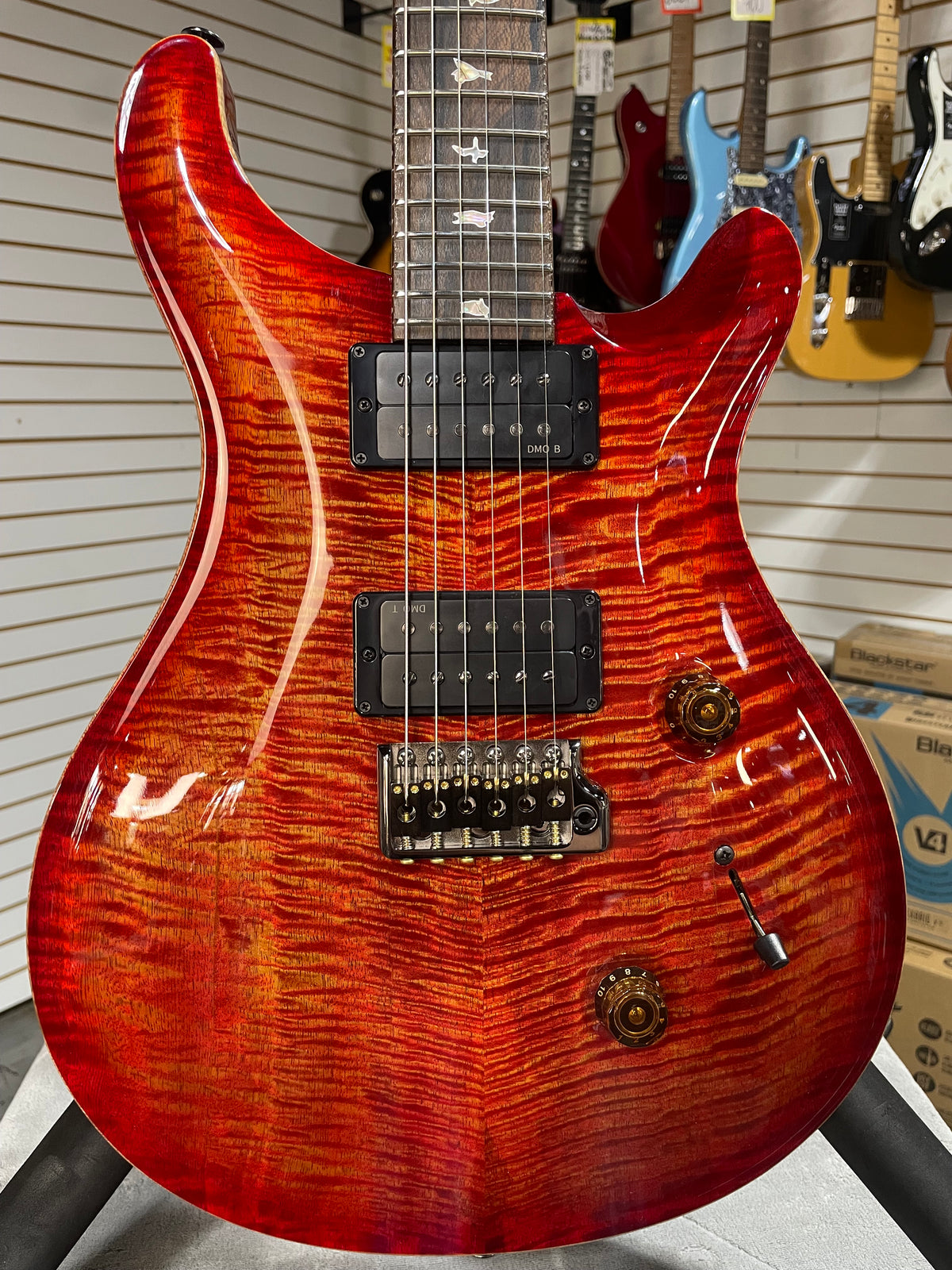 PRS Limited Edition Custom 24 Mango Blood Orange