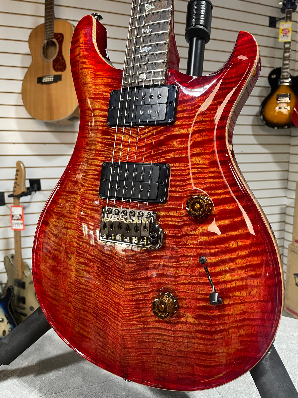 PRS Limited Edition Custom 24 Mango Blood Orange
