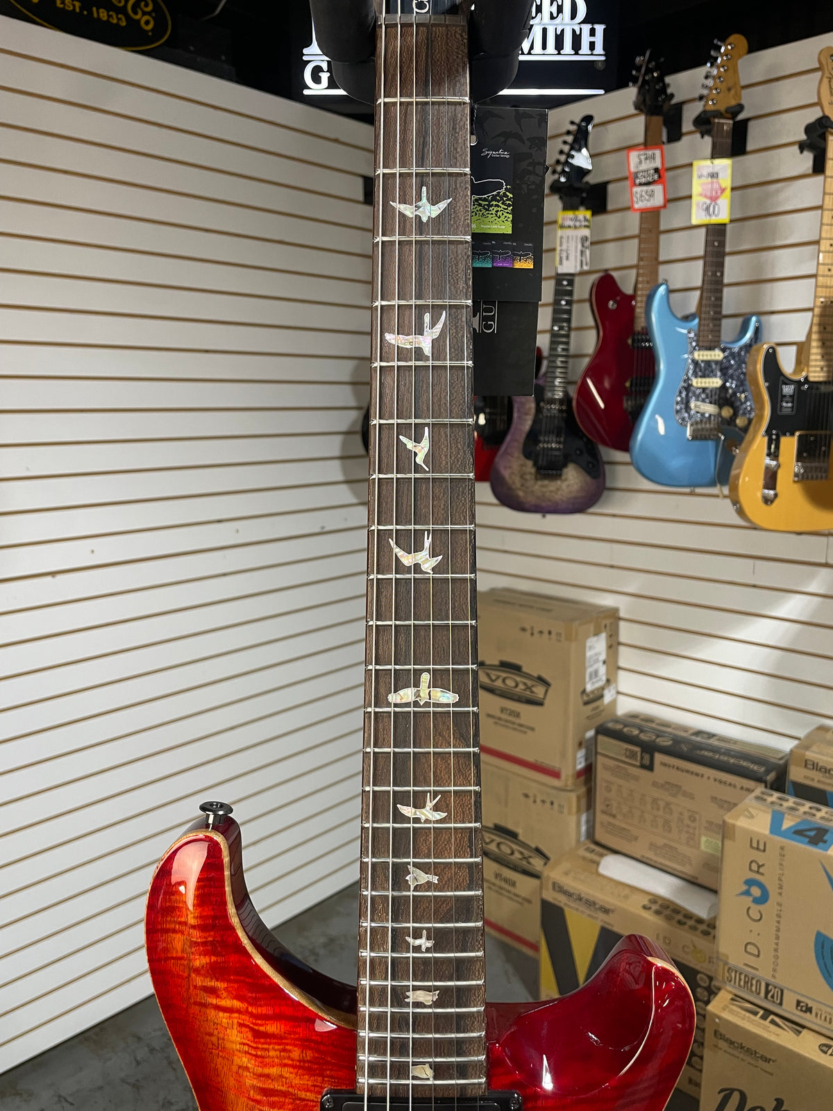 PRS Limited Edition Custom 24 Mango Blood Orange