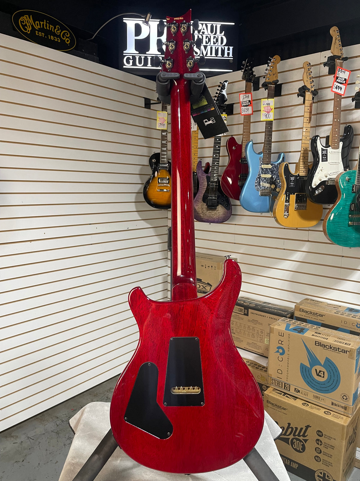 PRS Limited Edition Custom 24 Mango Blood Orange