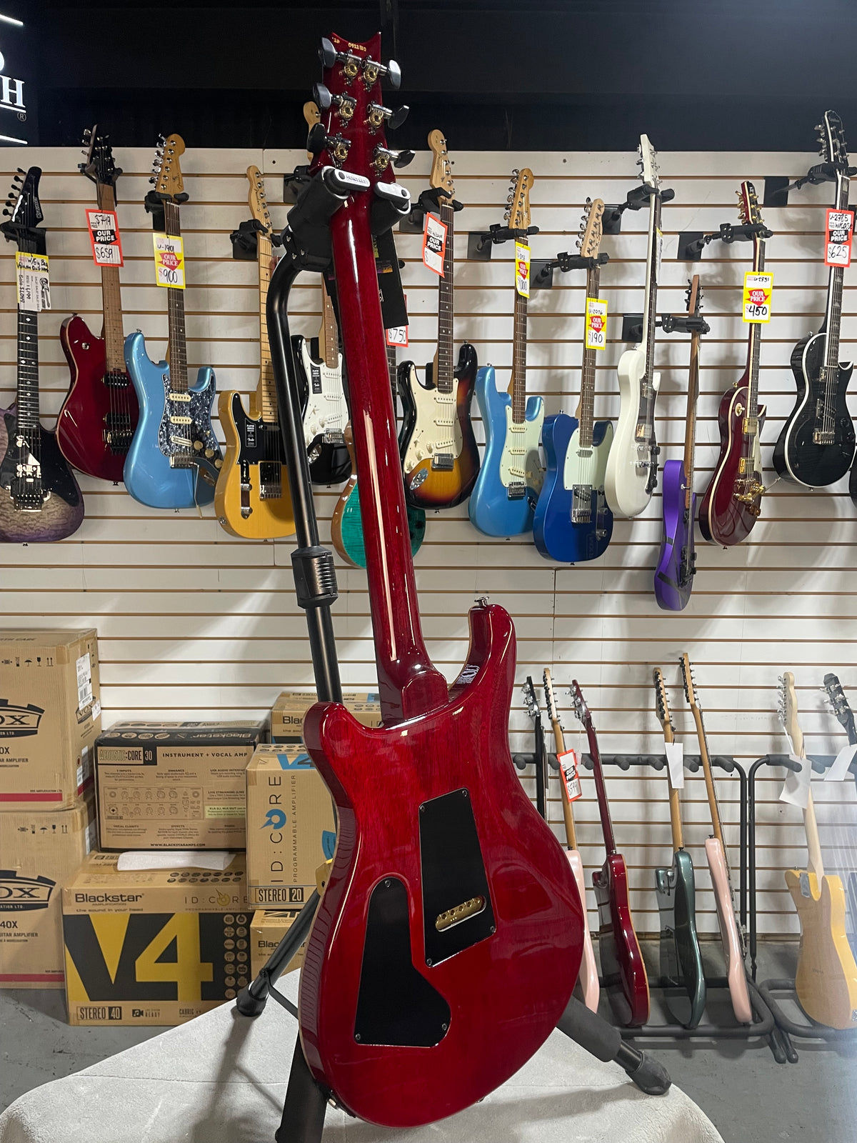PRS Limited Edition Custom 24 Mango Blood Orange