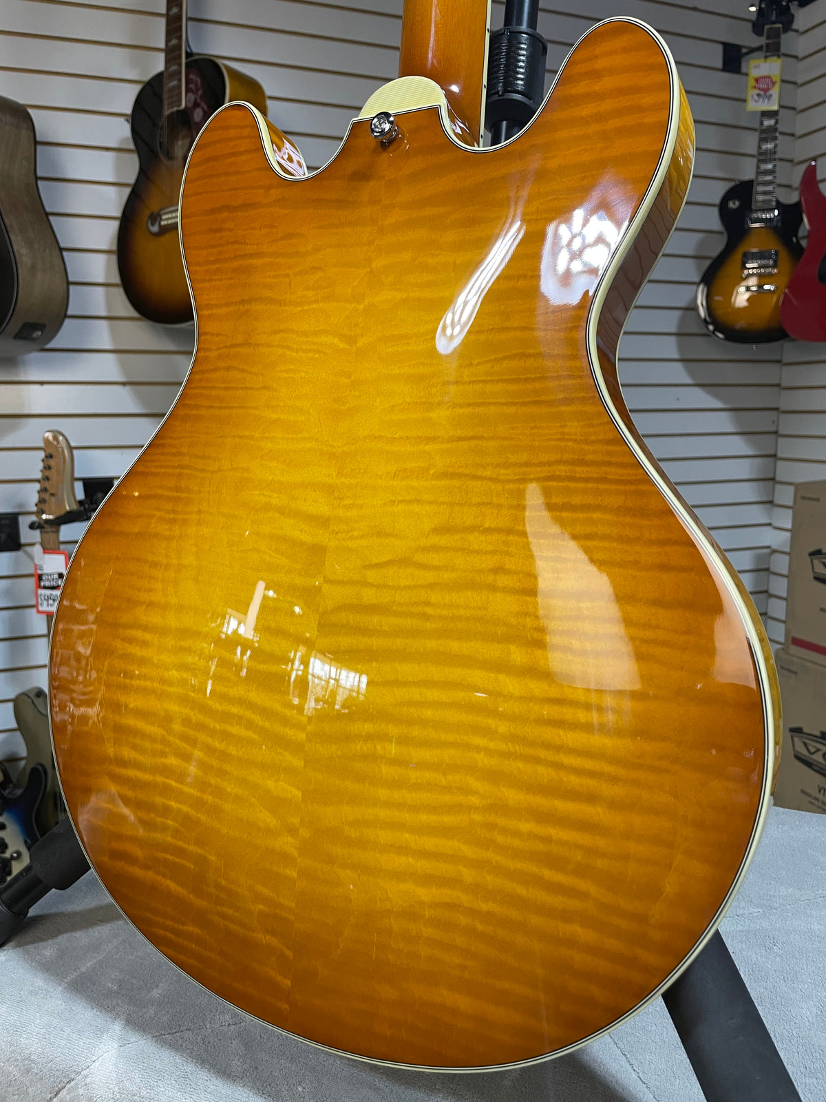Eastman T486 Thinline Semi-Hollowbody Goldburst
