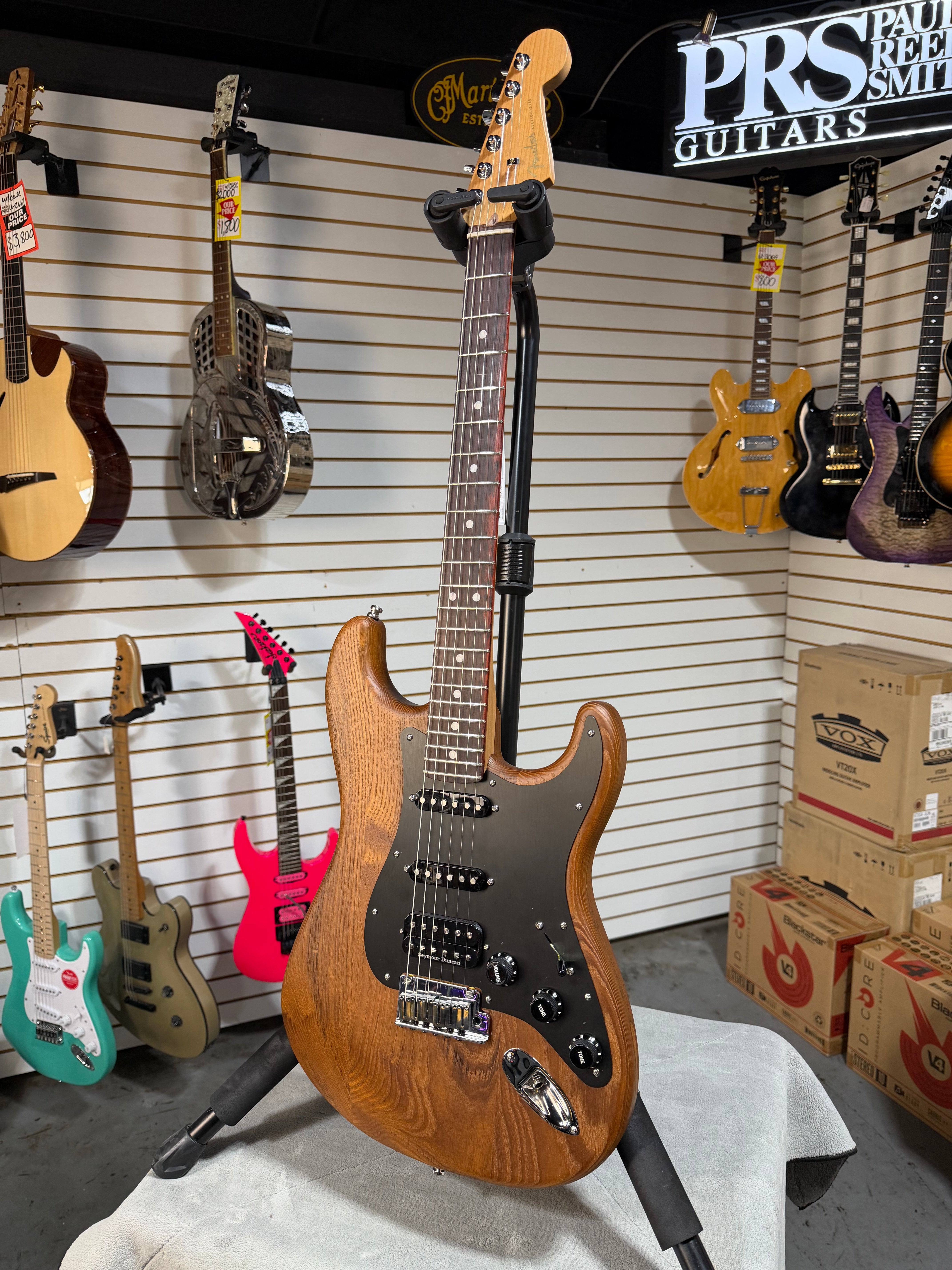 Fender Limited Edition American Ultra II Stratocaster HSS Natural